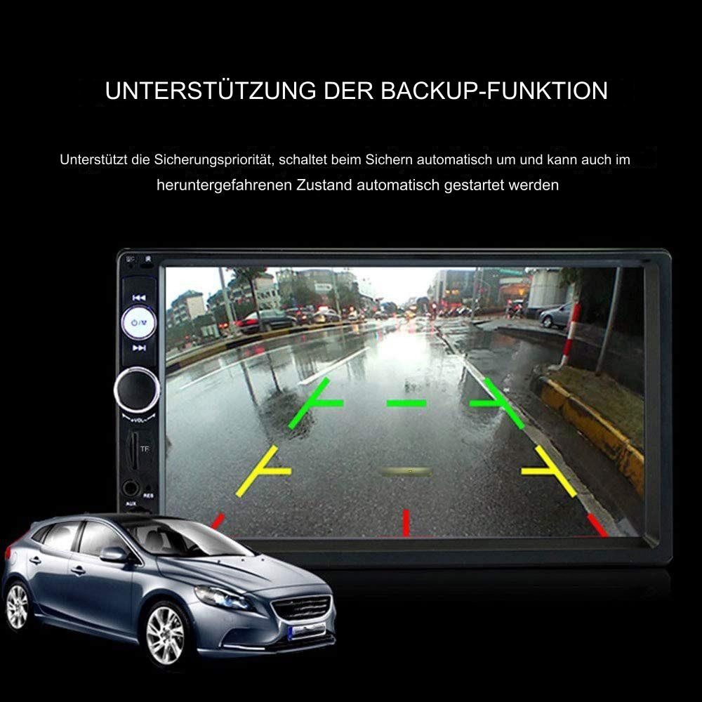 GABITECH 7" Autoradio Bluetooth MP5 USB SD AUX FM Radio 2 DIN Autoradio