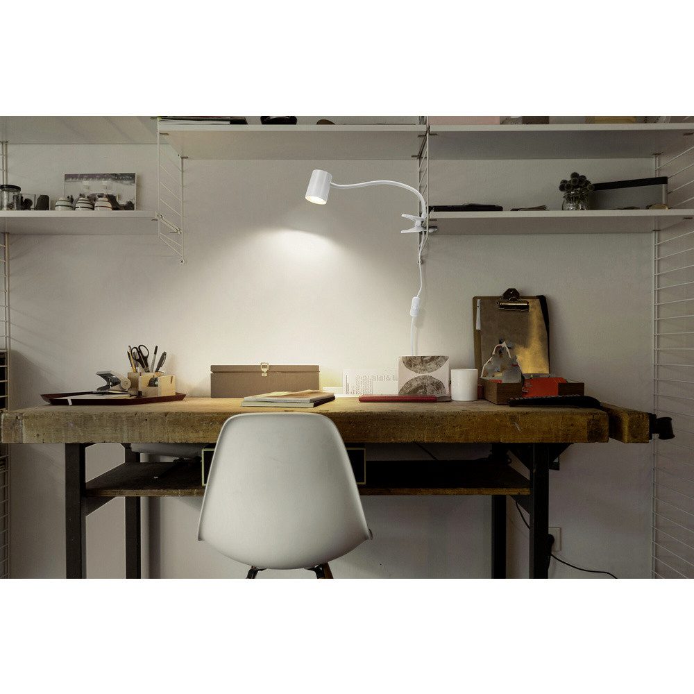 Osram Klemmleuchte OSRAM HOMELIGHTING Office Line Desk Trapezium Clip GU10 White 40998544