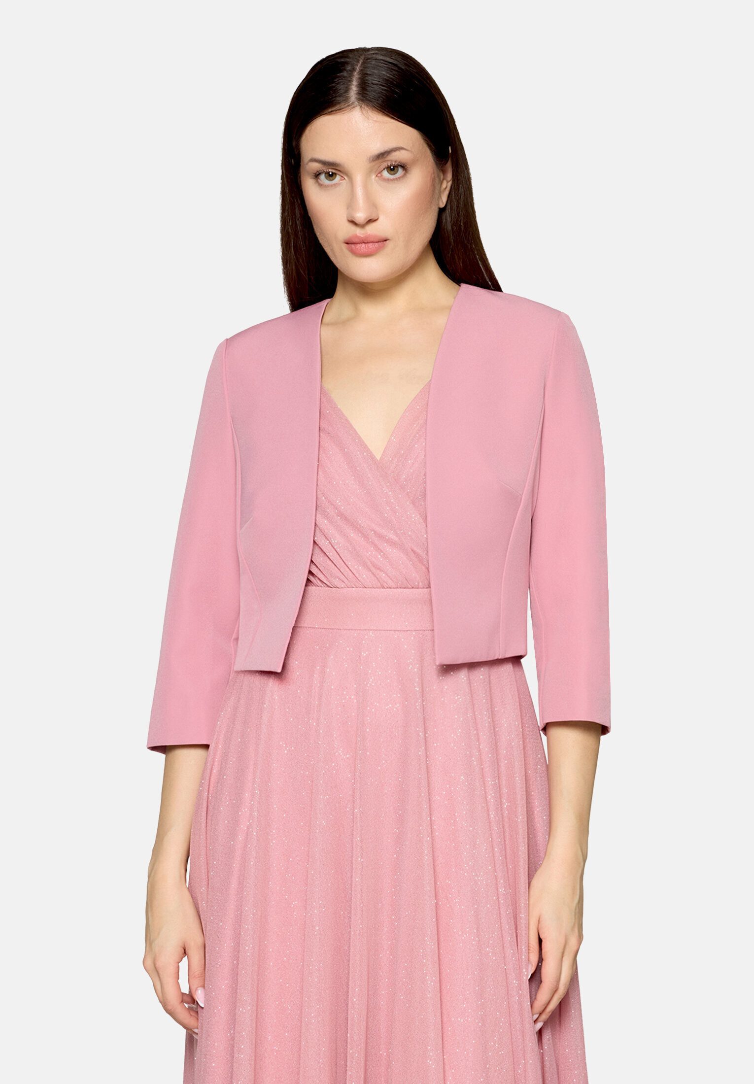Vera Mont Bolerojacke Damen mit Kellerfalten