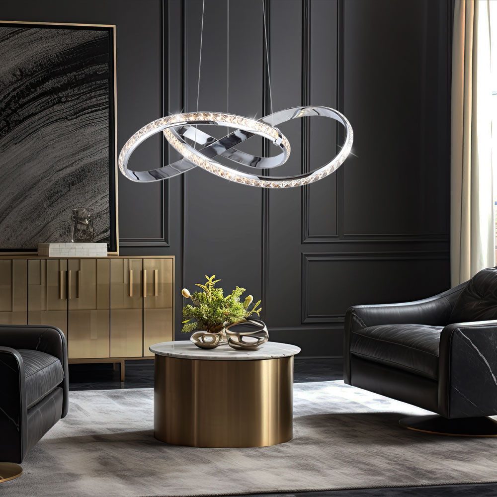 JUST LIGHT LED-Hängeleuchte, LED-Leuchtmittel fest verbaut, Warmweiß, LED P günstig online kaufen