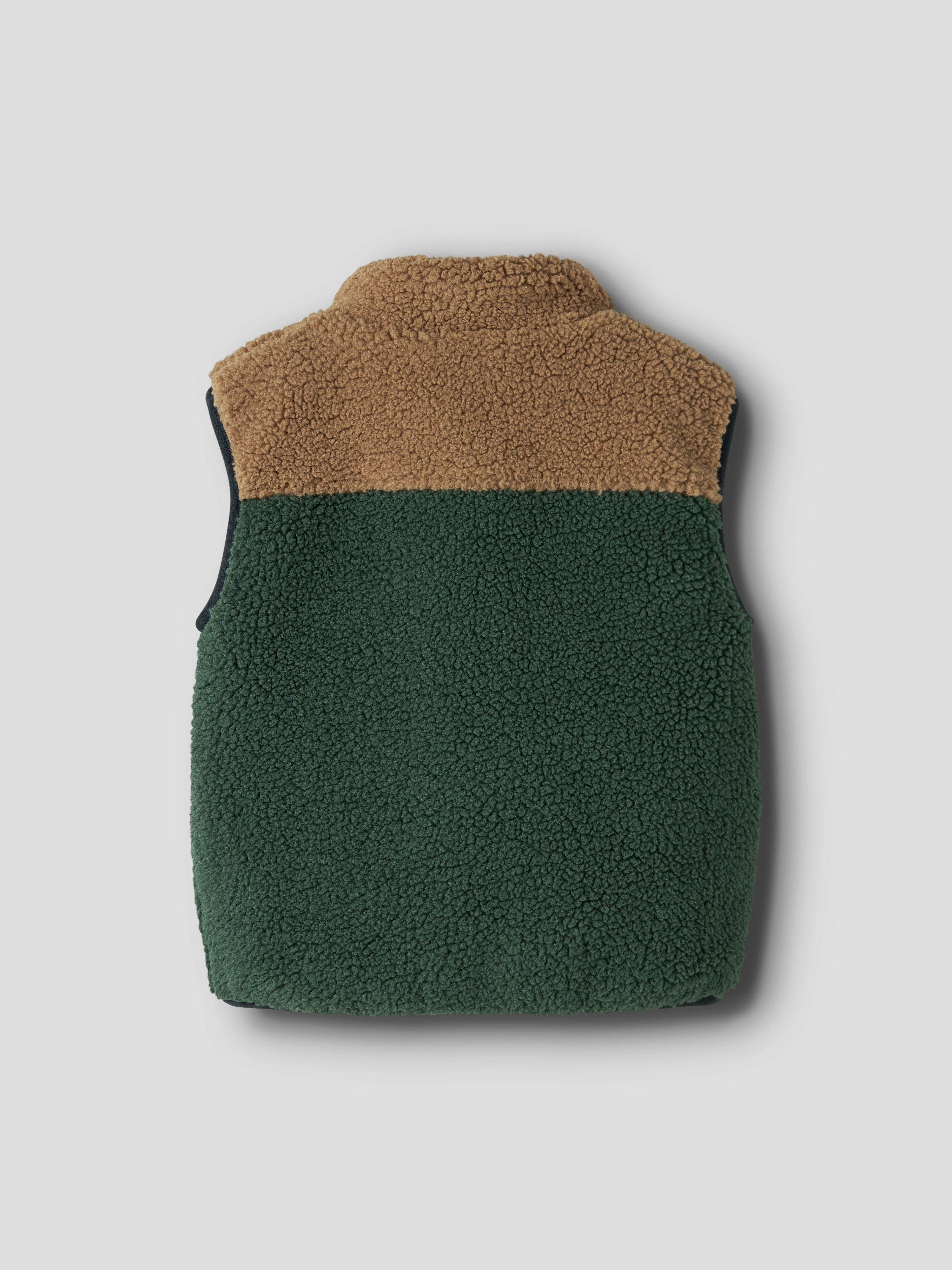 Name It Plüschweste NMMMACEY TEDDY VEST BLOCK Kunstfaser