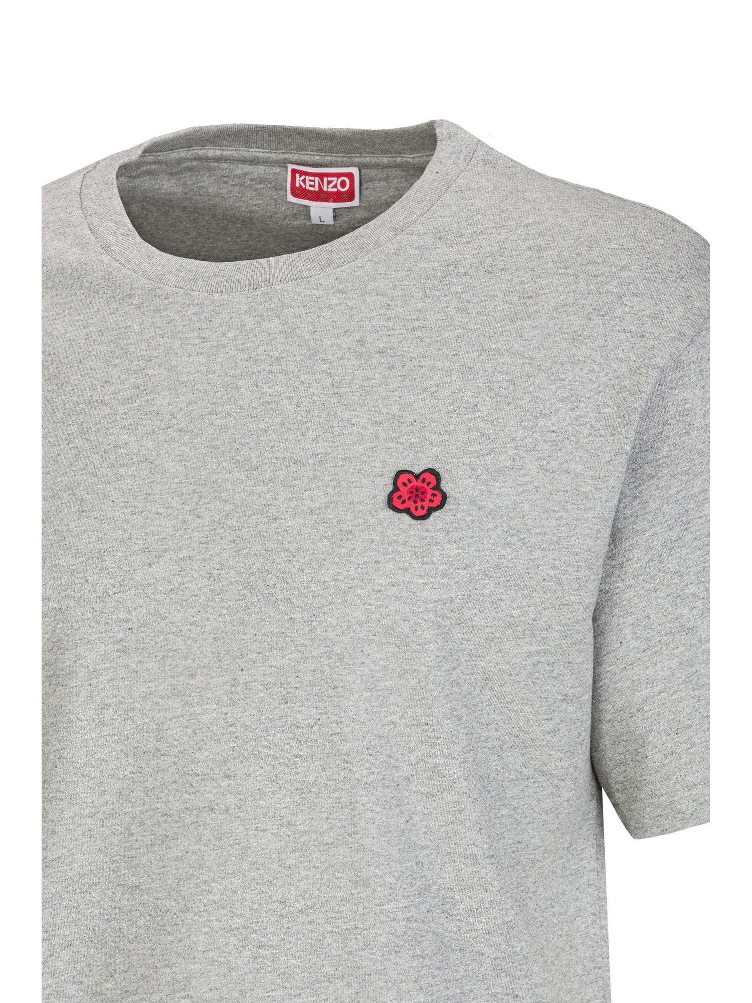 KENZO T-Shirt Boke Flower Herren Logo-Stickerei Rundhals Regular Fit