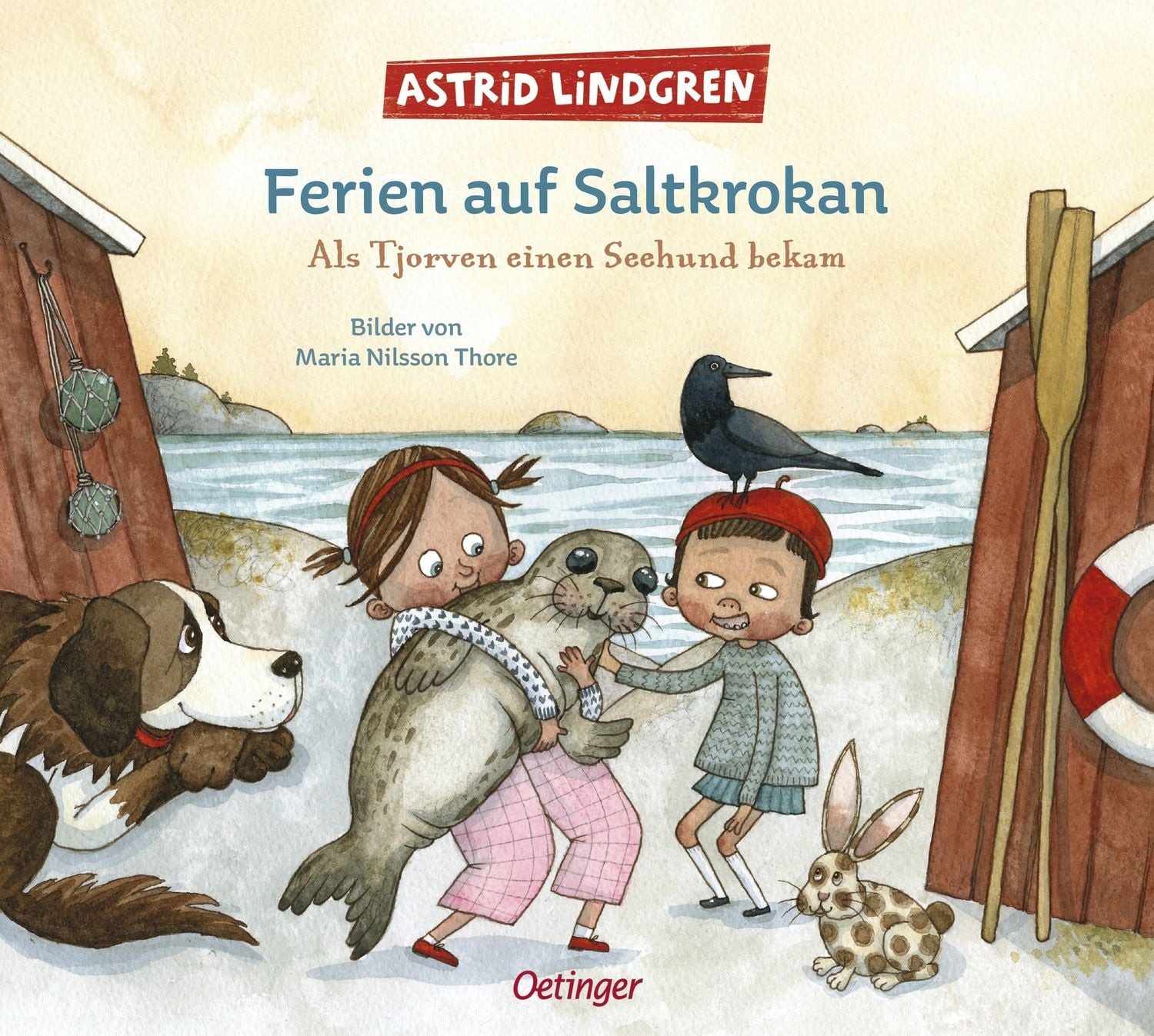 Kinderbuch Ferien auf Saltkrokan. Als Tjorven einen Seehund bekam Astrid Lindgren