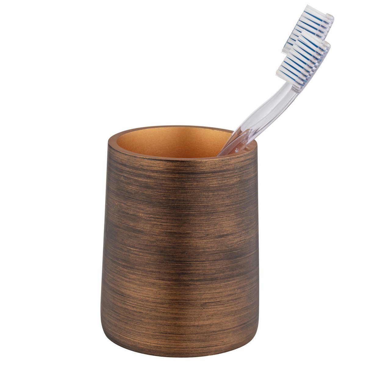 WENKO Zahnputzbecher Zahnputzbecher aus Polyresin PALENA, WENKO, (1 St)