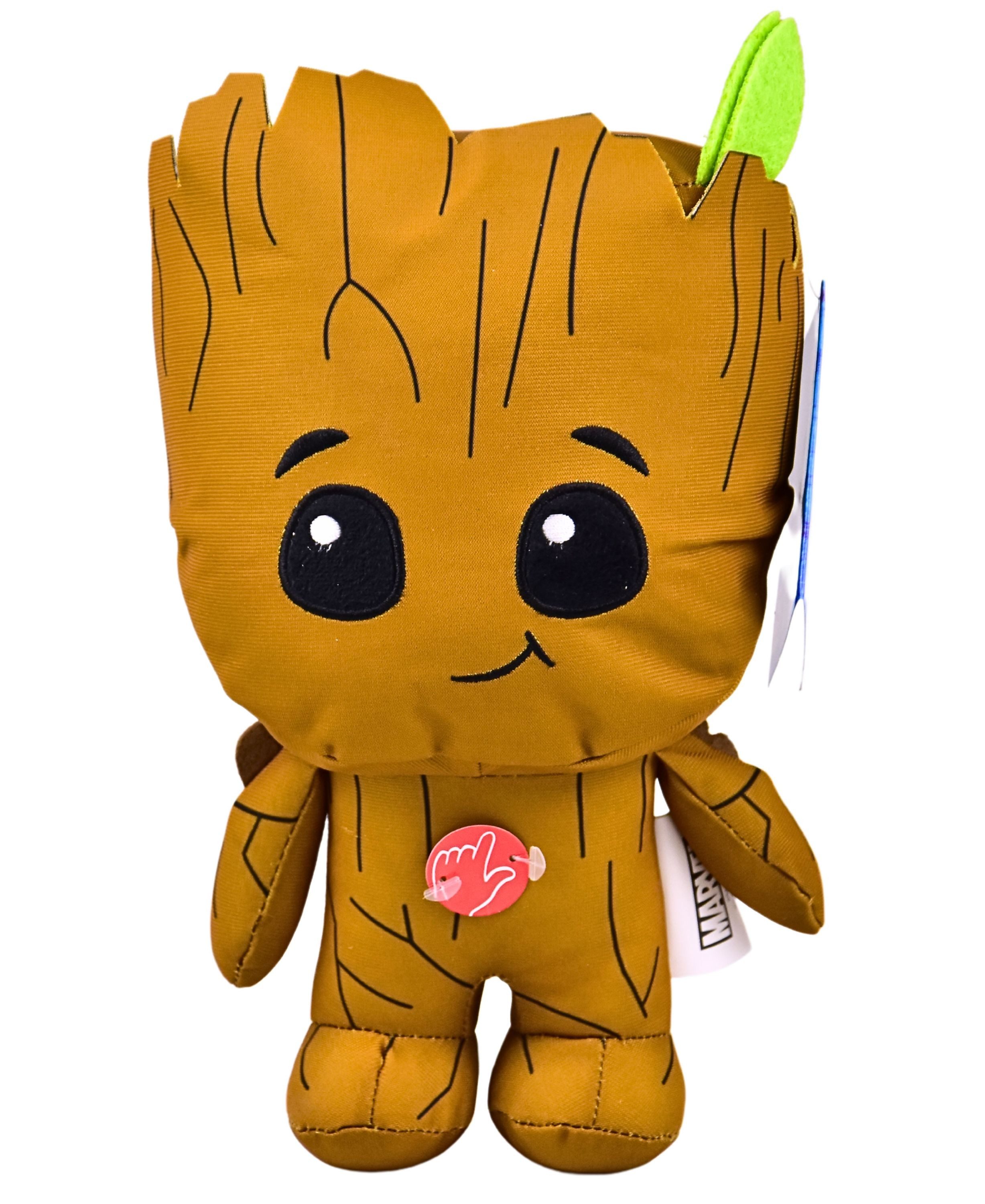 MARVEL Plüschfigur Groot Guardians of Galaxy - Marvel, Kinder Plüschfigur 27 cm mit Geräuschfunktion