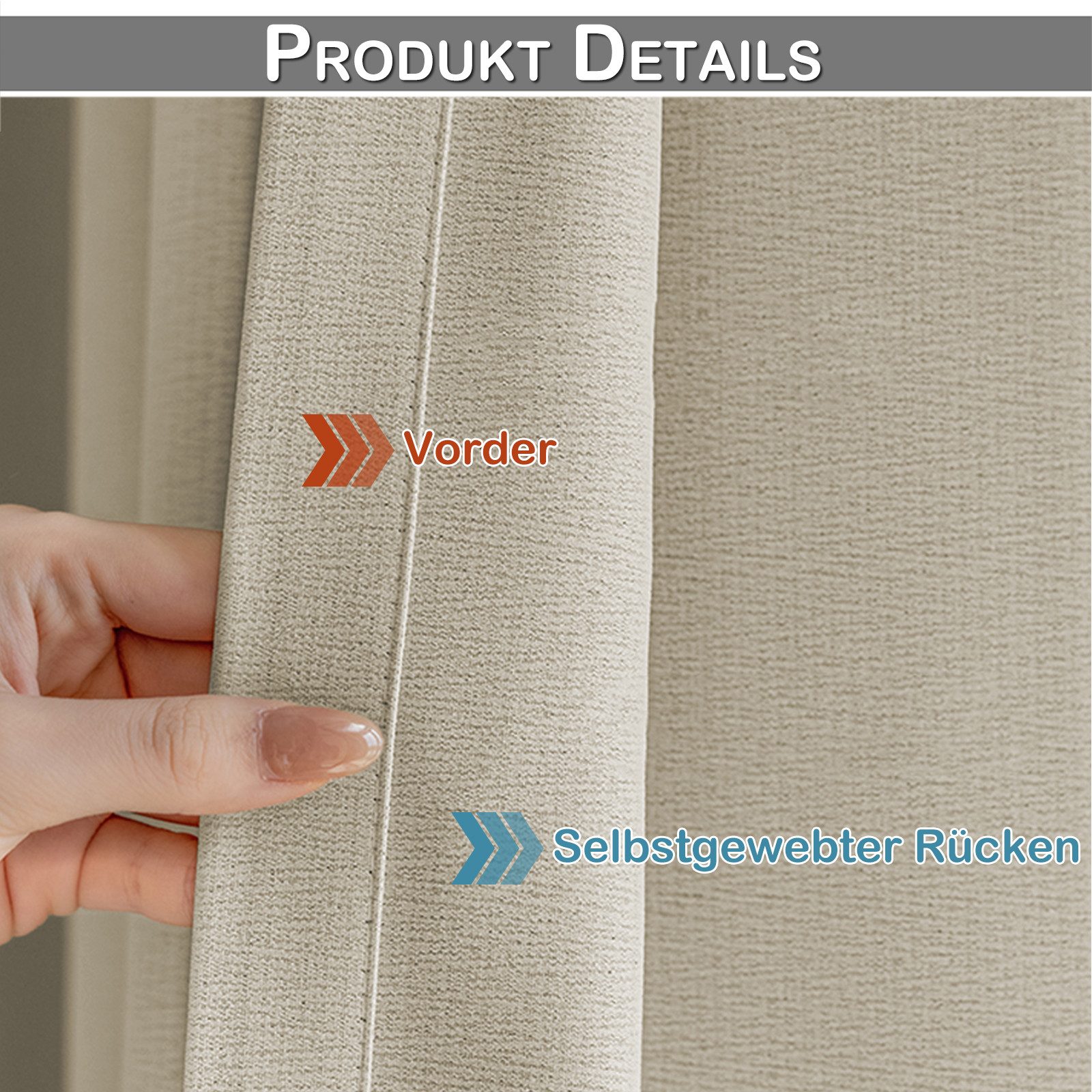 SERBASIC Gardine Extra Breite Gardine, Blickdicht günstig online kaufen