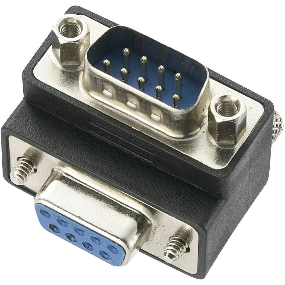 Seriell RS232 Winkel-Adapter 90 ° Stecker auf Computer-Adapter