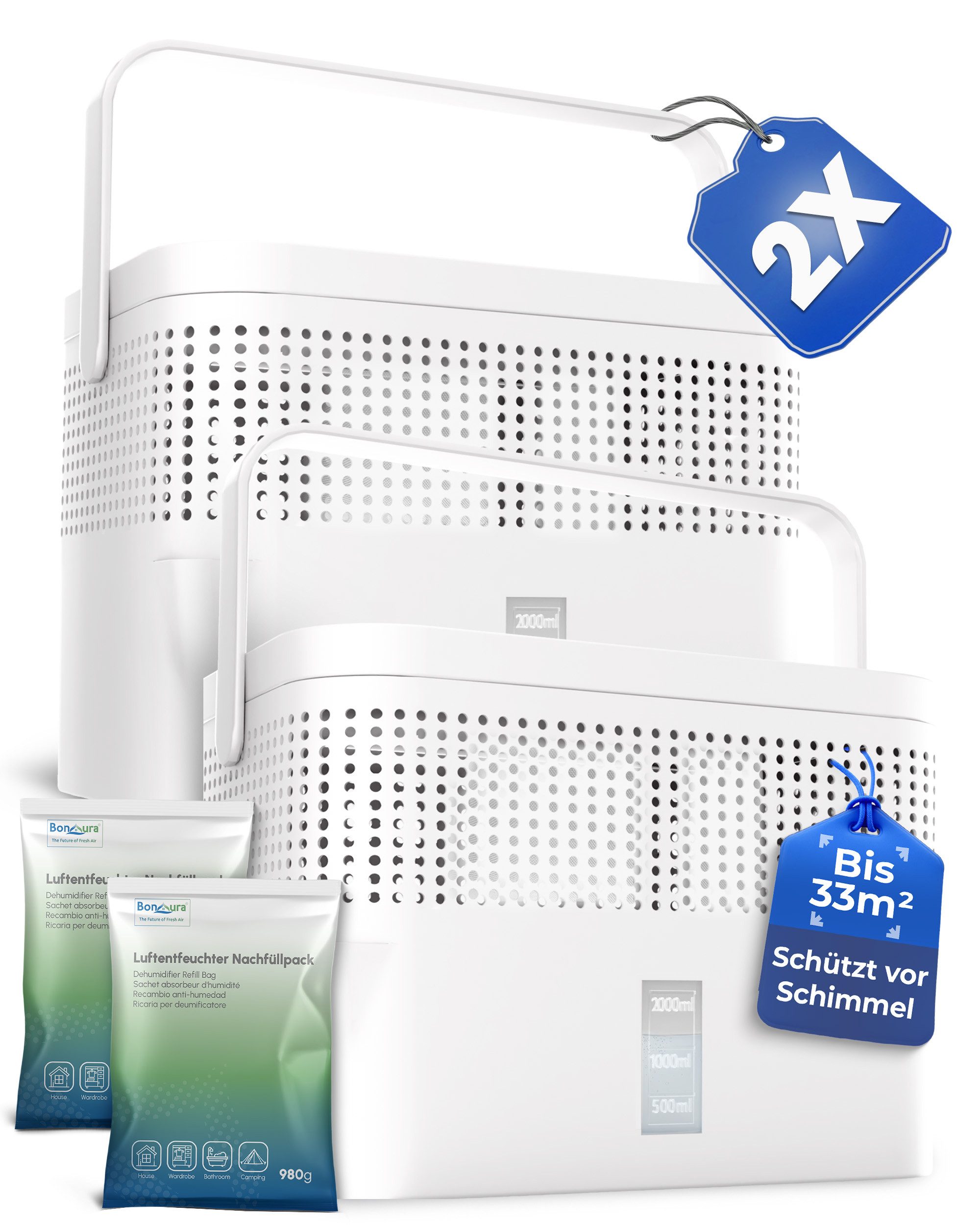 BonAura Luftentfeuchter ohne Strom, für 79 günstig online kaufen
