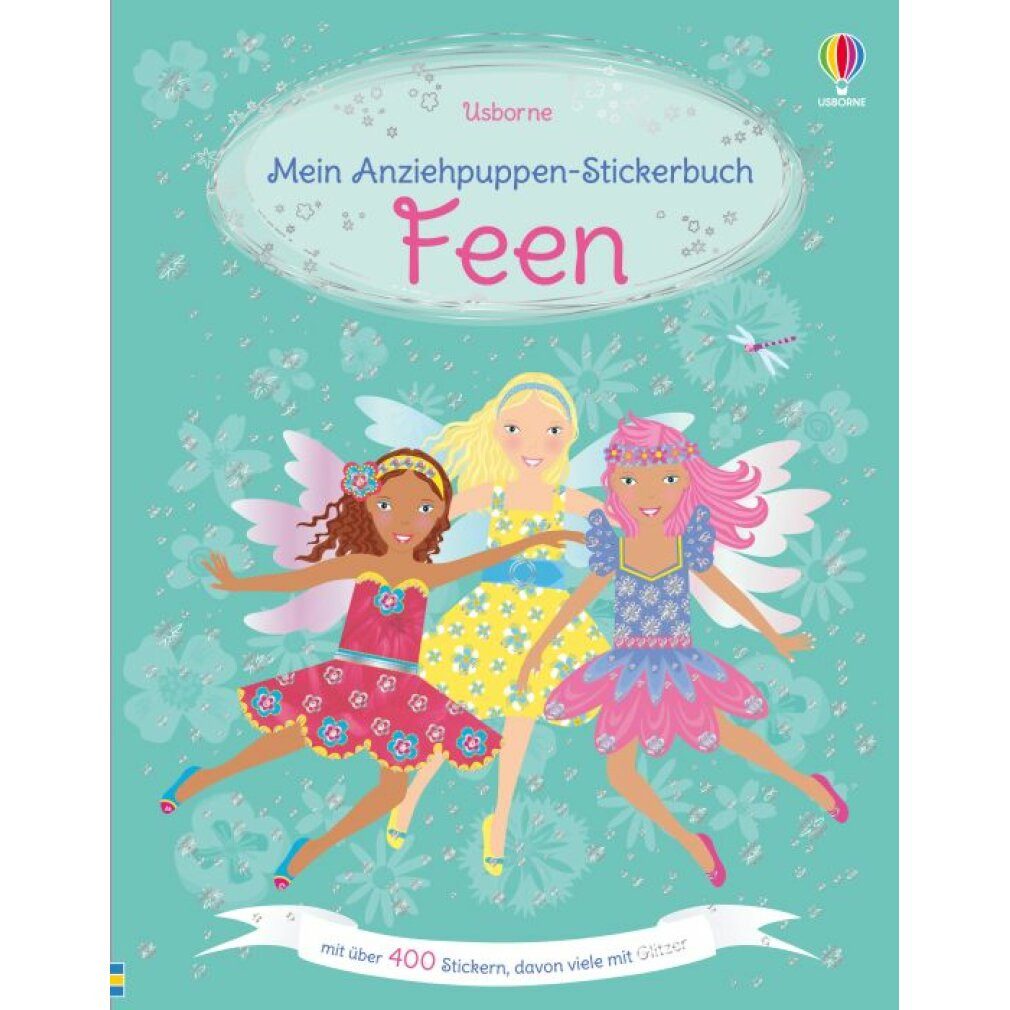 DTV Etiketten Anziehpuppen-Stickerbuch - Feen