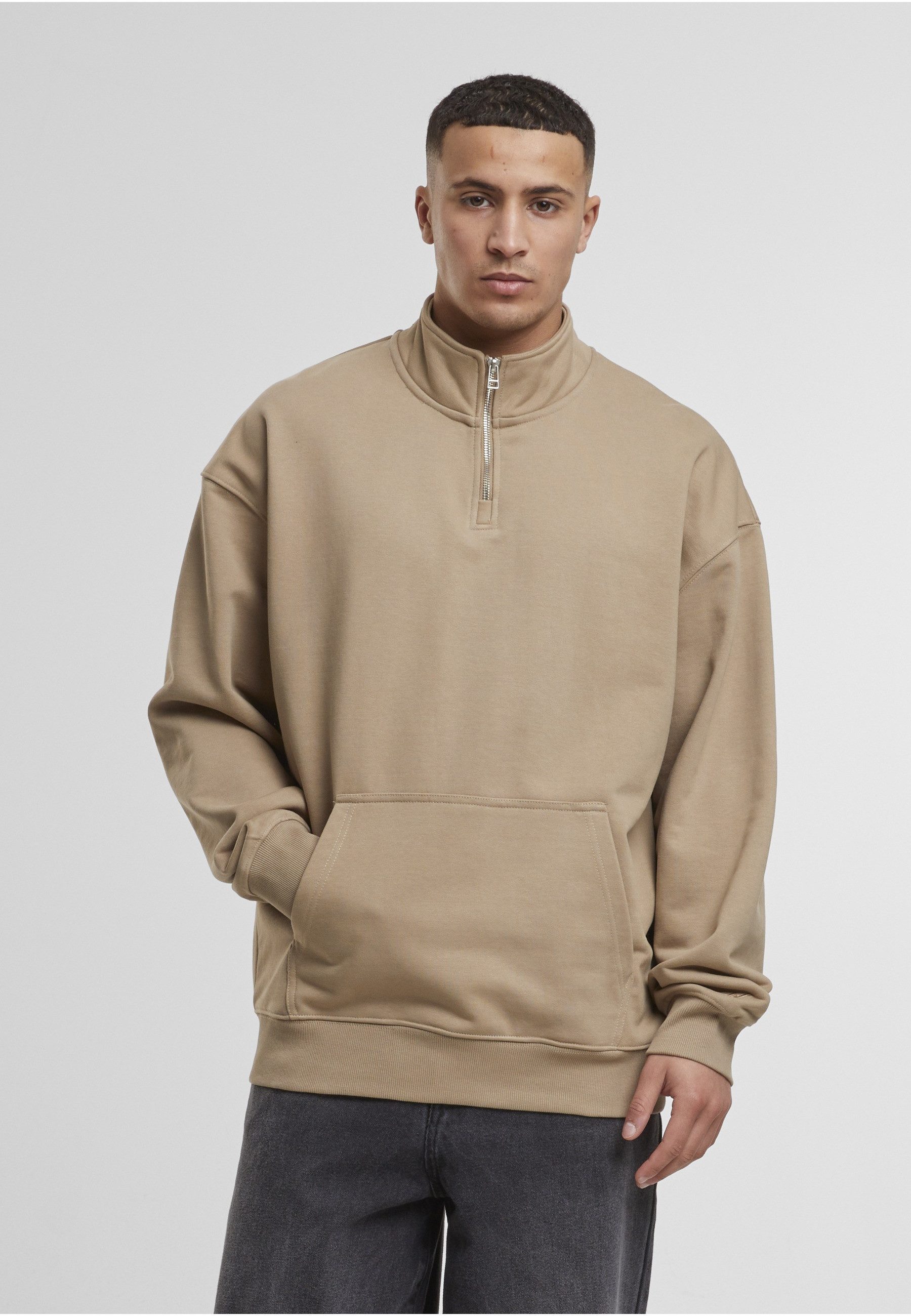 DEF Sweater DEF DEF Zipper Crewneck (1-tlg)