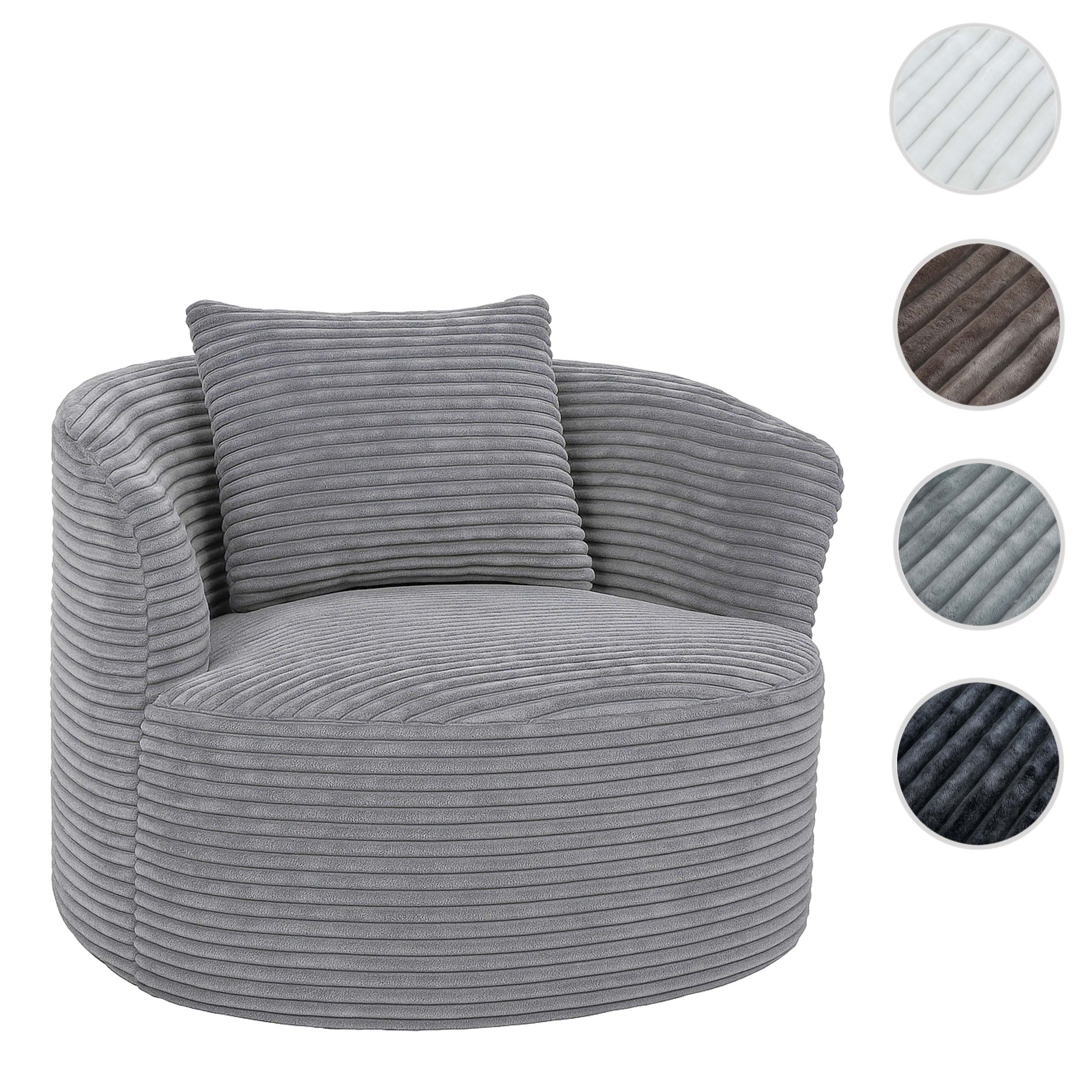 MCW Loungesessel MCW-P18, Rutschfeste Unterseite