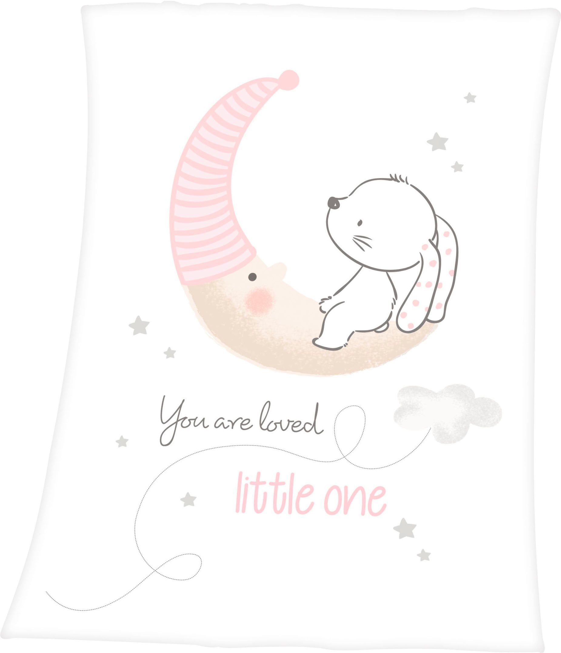 Bunny, niedlichem Best, Häschendesign, mit Babydecke Kuscheldecke Baby Little