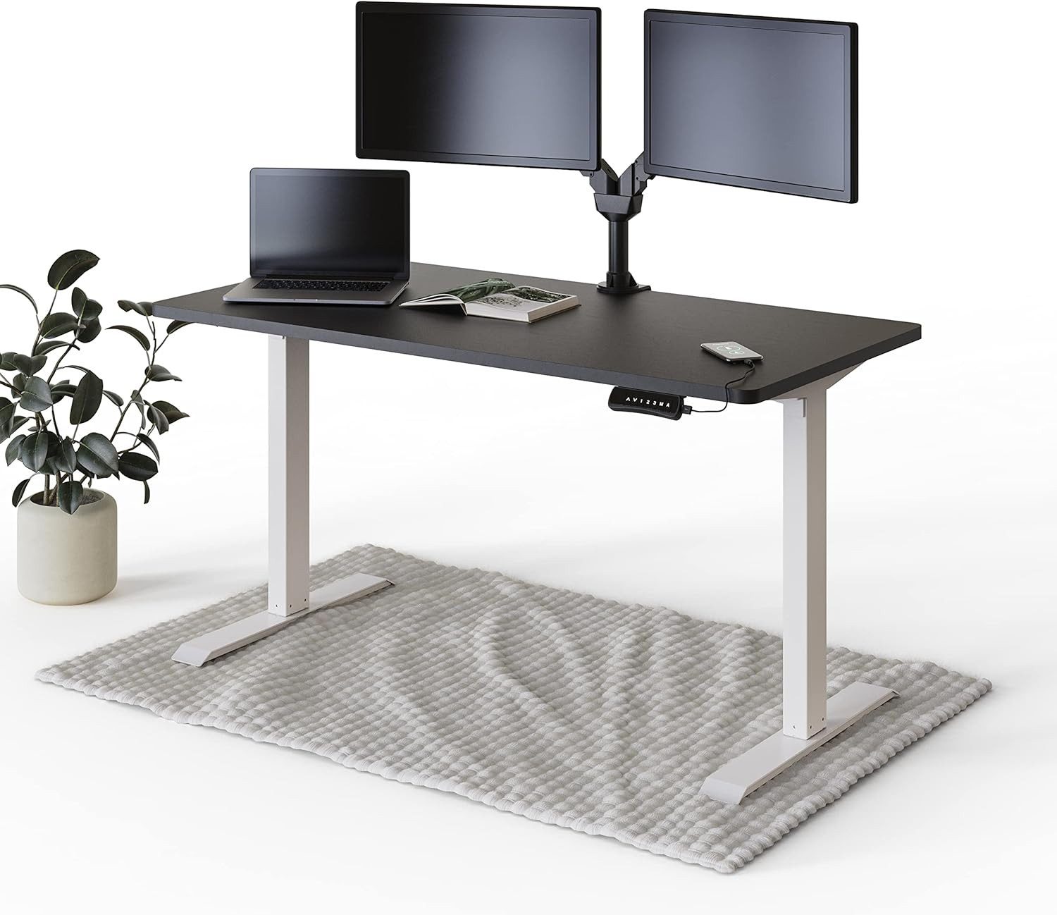 DESKSPACE Schreibtisch Elektrisch höhenverstellbarer Schreibtisch – günstig online kaufen