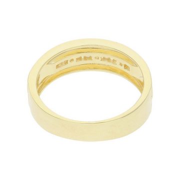JuwelmaLux Fingerring JuwelmaLux Ring 925/000 Sterling Silber gelbgold plattiert mit synth. (kein Set, 1-tlg)
