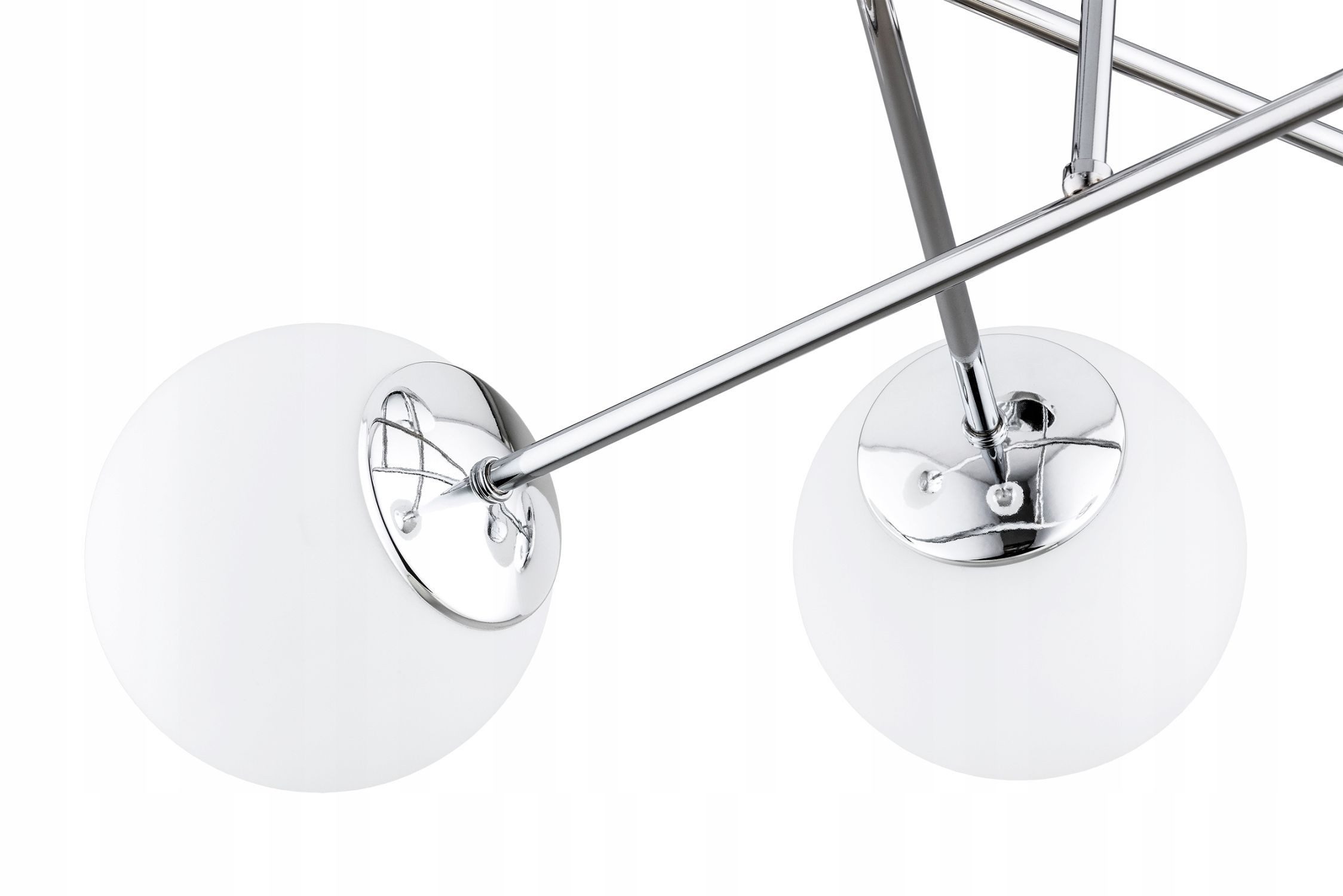 Licht-Erlebnisse Deckenleuchte KAIDA, ohne Leuchtmittel, E27 Kugel Schirm Modern Deckenlampe