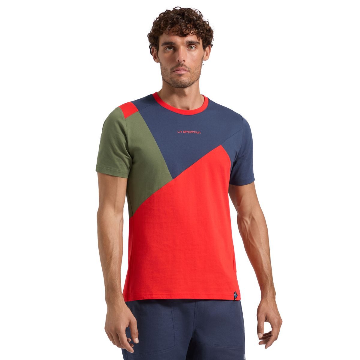 La Sportiva Kurzarmshirt Dude T-shirt Men Lässiges Herren-T-Shirt aus Bio-Baumwolle für Komfort und Stil beim