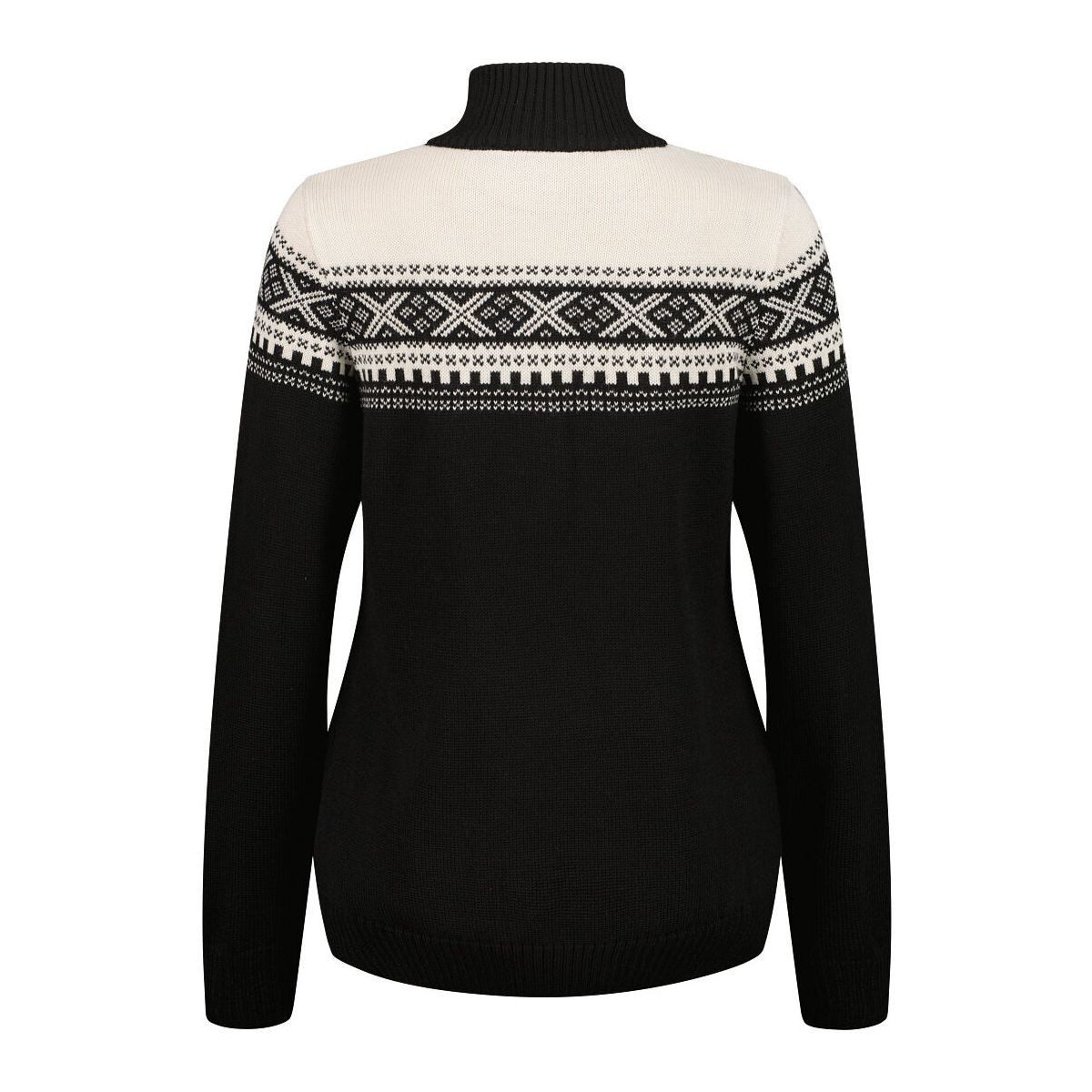 CMP Fleecepullover Woman Fleece Sweat Knitted Komfortables Damen-Sweatshirt mit halbem Reißverschluss, ideal für