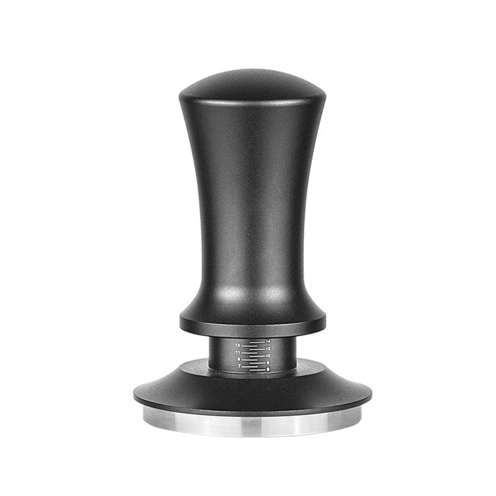 GarveeMore Handfilter 58mm Kaffeetamper Einstellbarer Free Design Edelstahl Espresso Tamper