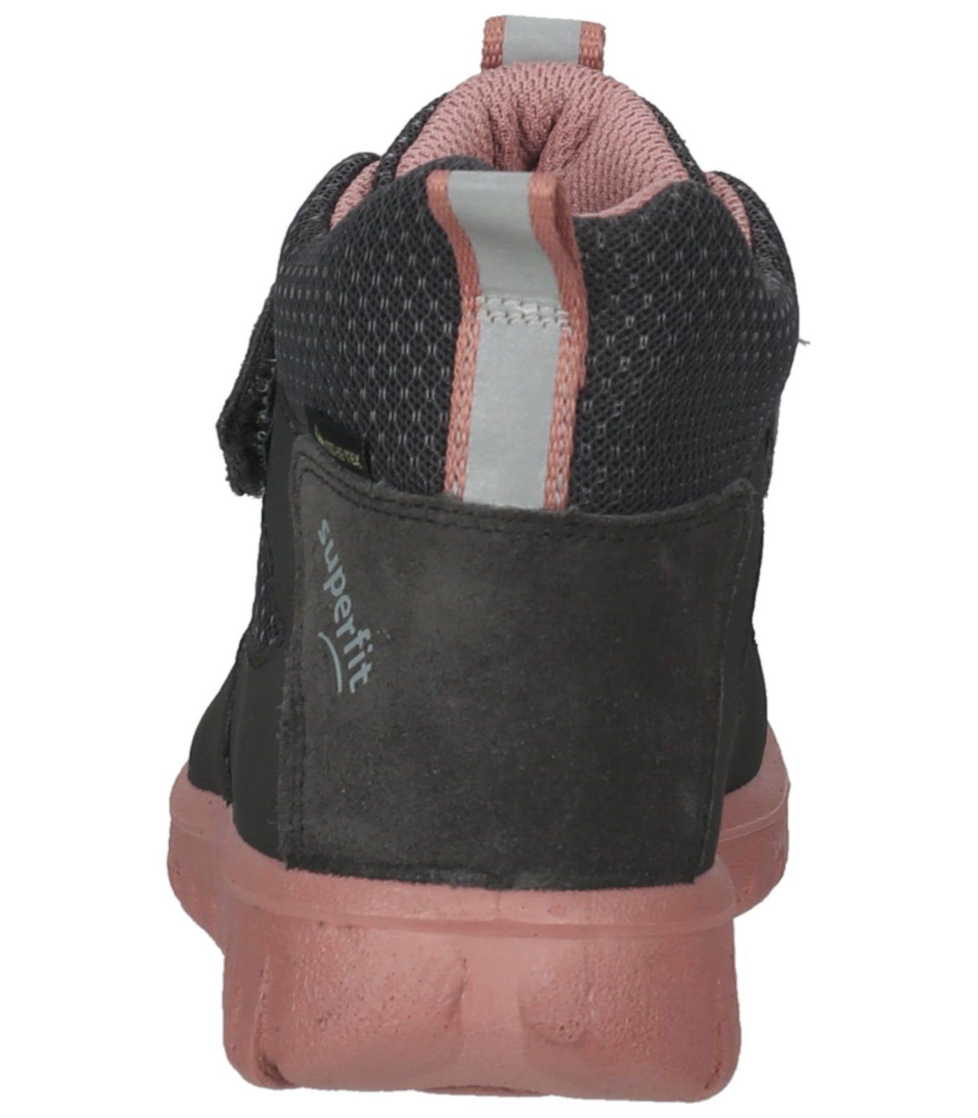 Lederimitat/Textil Grau Sneaker Rosa Sneaker Superfit