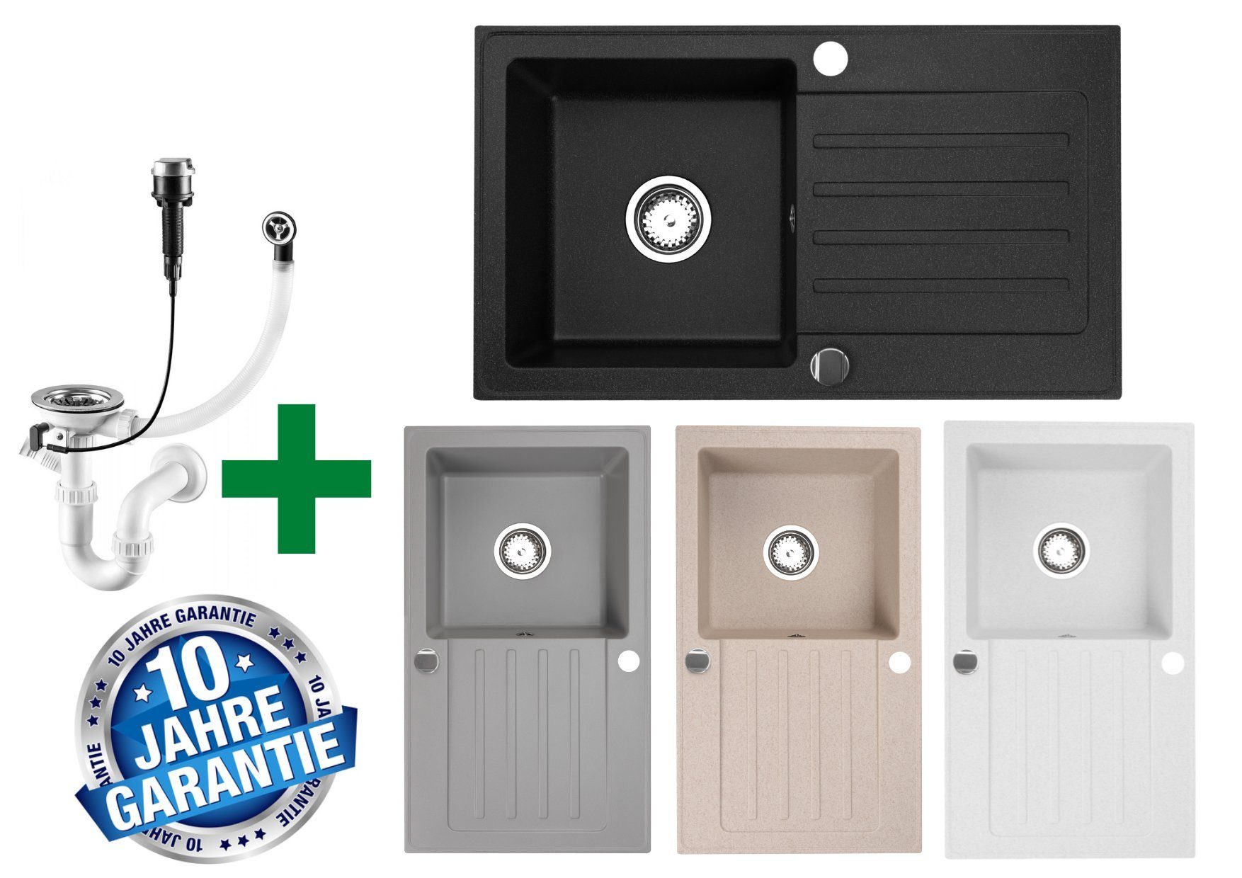 Faizee Möbel Granitspüle Alisha Granitspüle Küchen Becken Spüle