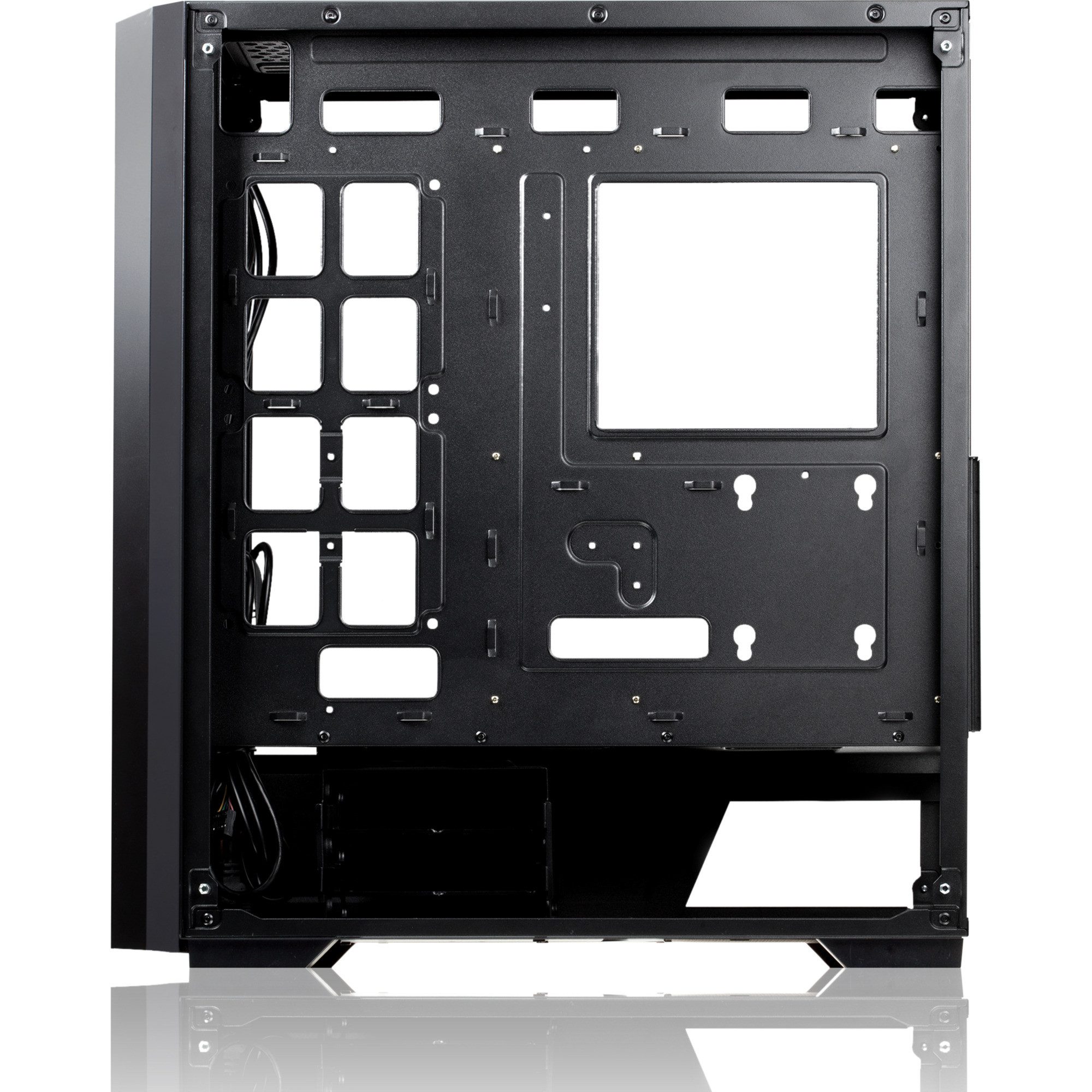raijintek PC-Gehäuse RAIJINTEK PONOS MS, Tower-Gehäuse, (Mesh-Version)