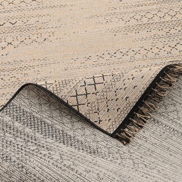 Designteppich Jute Natur Ethno Style Teppich Origin Verlauf, Pergamon, Rechteckig, Höhe: 4 mm