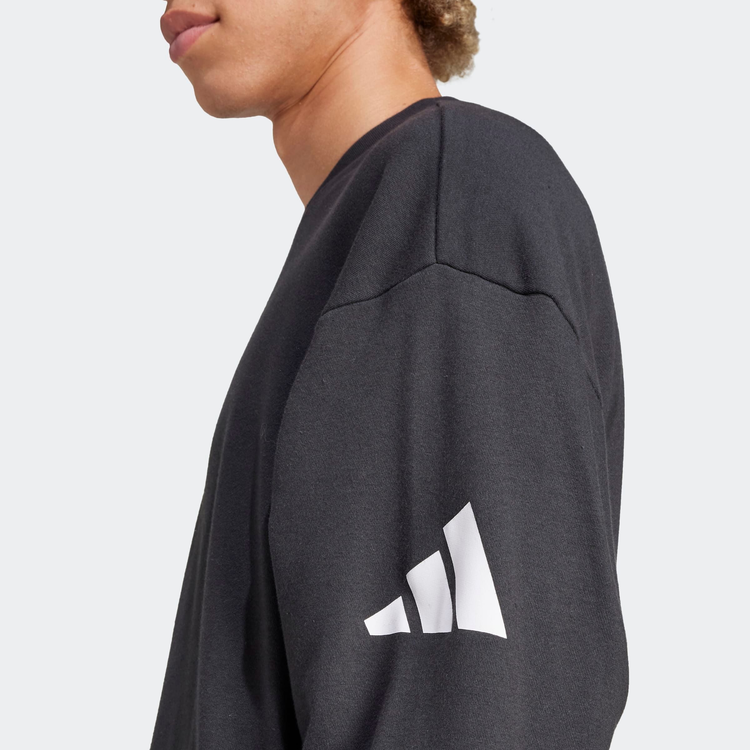 adidas Sportswear Sweatshirt ESSENTIALS LOOSE FIT 3 BAR LOGO – Bild 5 von 5