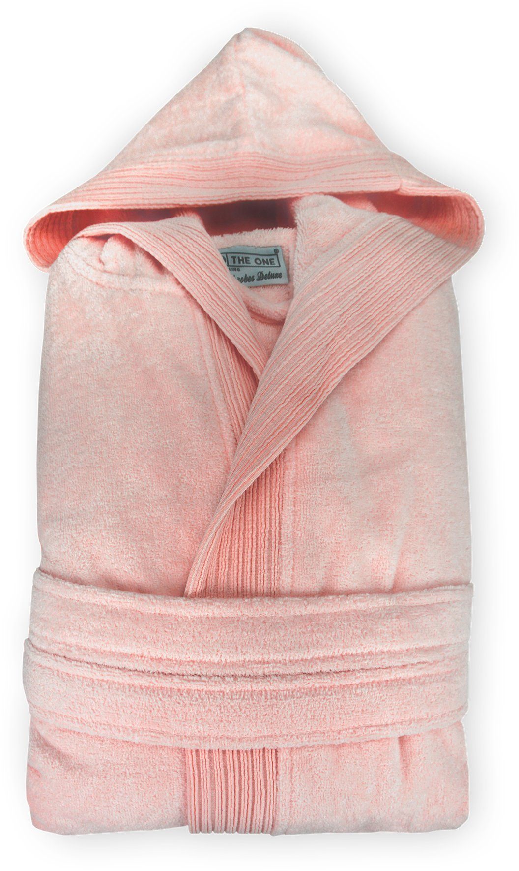 Schnoschi Unisex-Bademantel Bademantel mit Kapuze und Taschen Namaste aus w günstig online kaufen