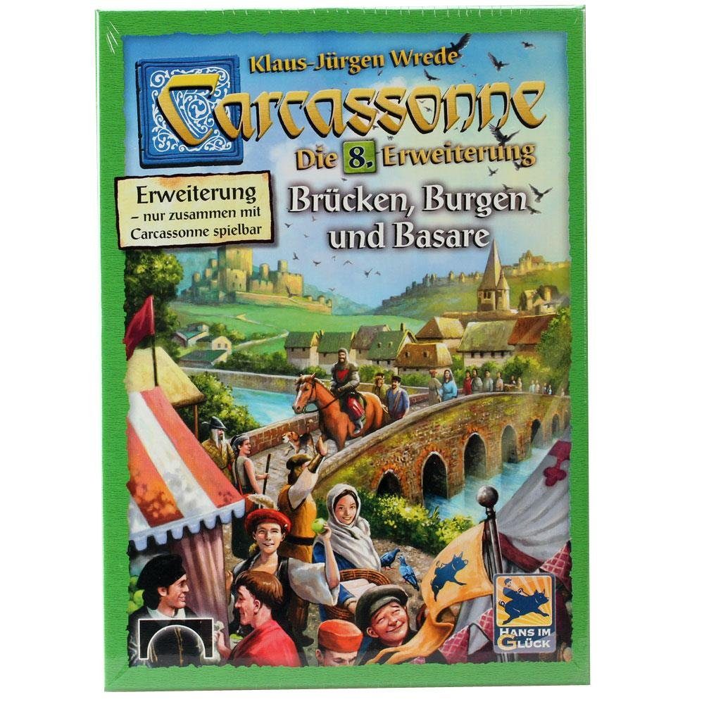 Spiel Carcassonne - Brücken, Burgen und Basare 8. Erw.