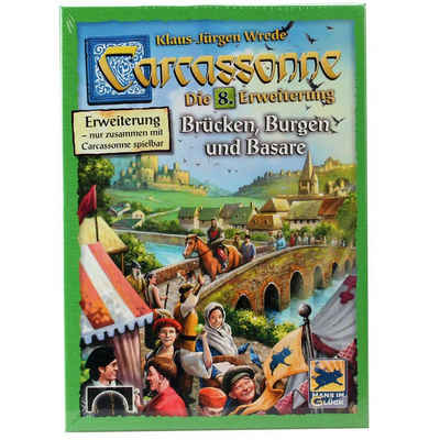 Hans im Glück Spiel, Carcassonne - Brücken, Burgen und Basare 8. Erw.