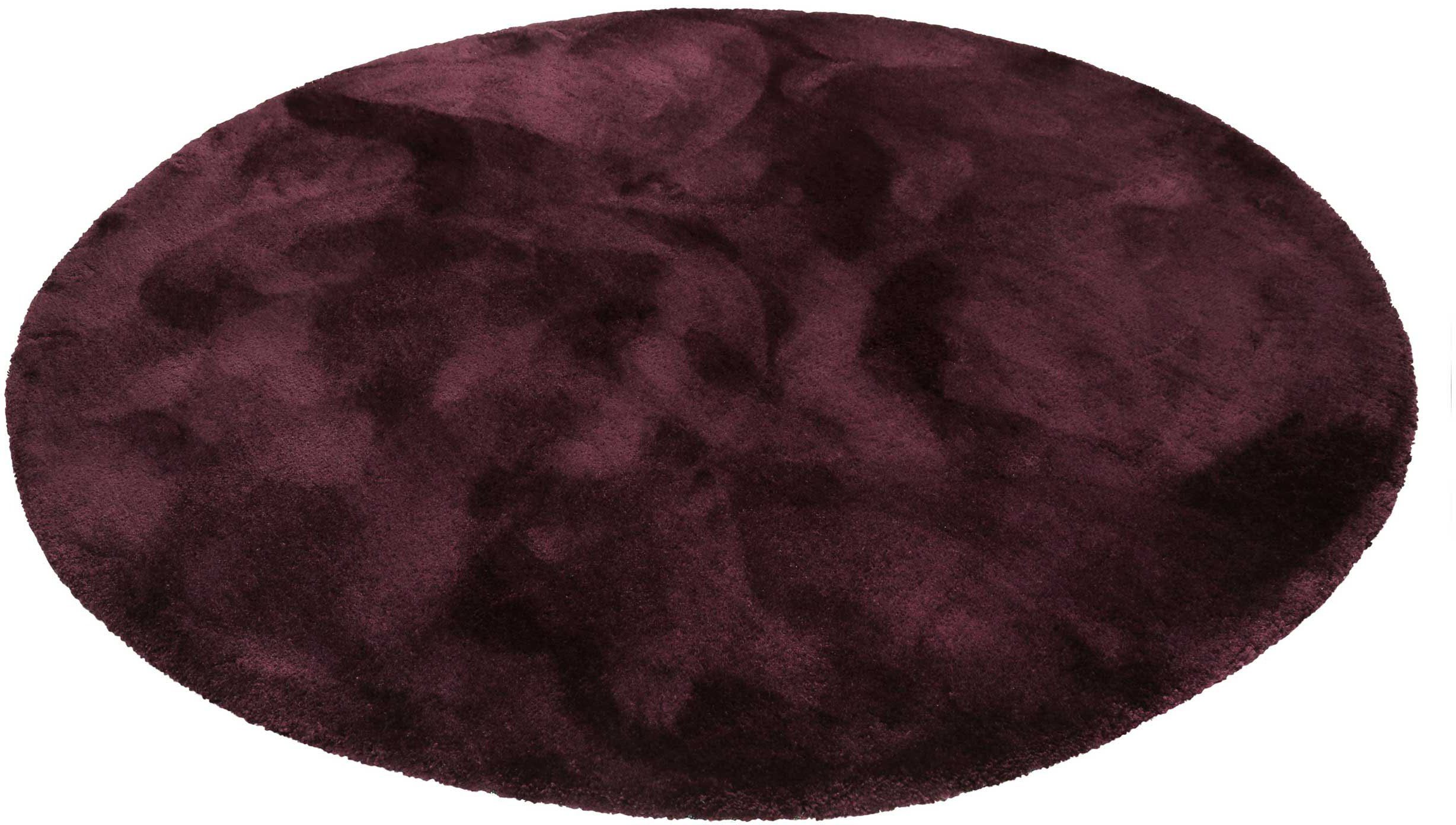 Hochflor-Teppich Relaxx, Esprit, rund, Höhe: 25 mm, Wohnzimmer, sehr große Farbauswahl, weicher dichter Hochflor