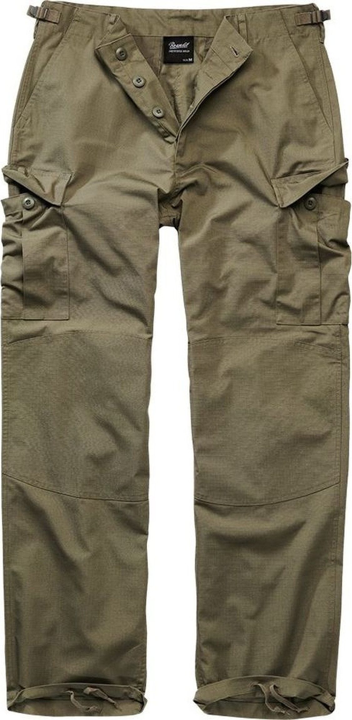 Brandit Cargohose BDU Ripstop Trouser robustes RipStop Material, lässiger Schnitt