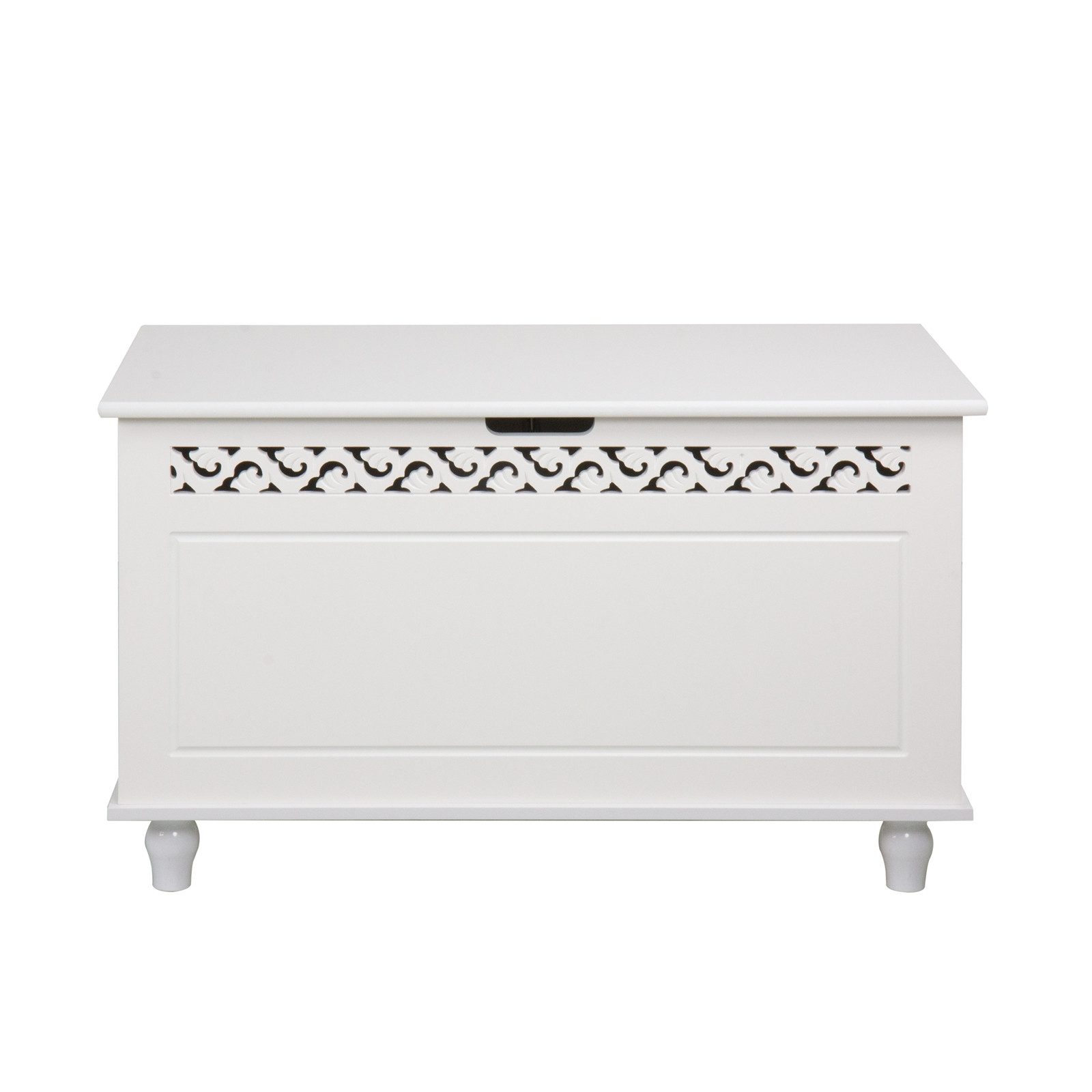 HTI-Line Sitztruhe Truhe Miriam (1-St., 1x Truhe, ohne Deko), Mit Cut-Outs