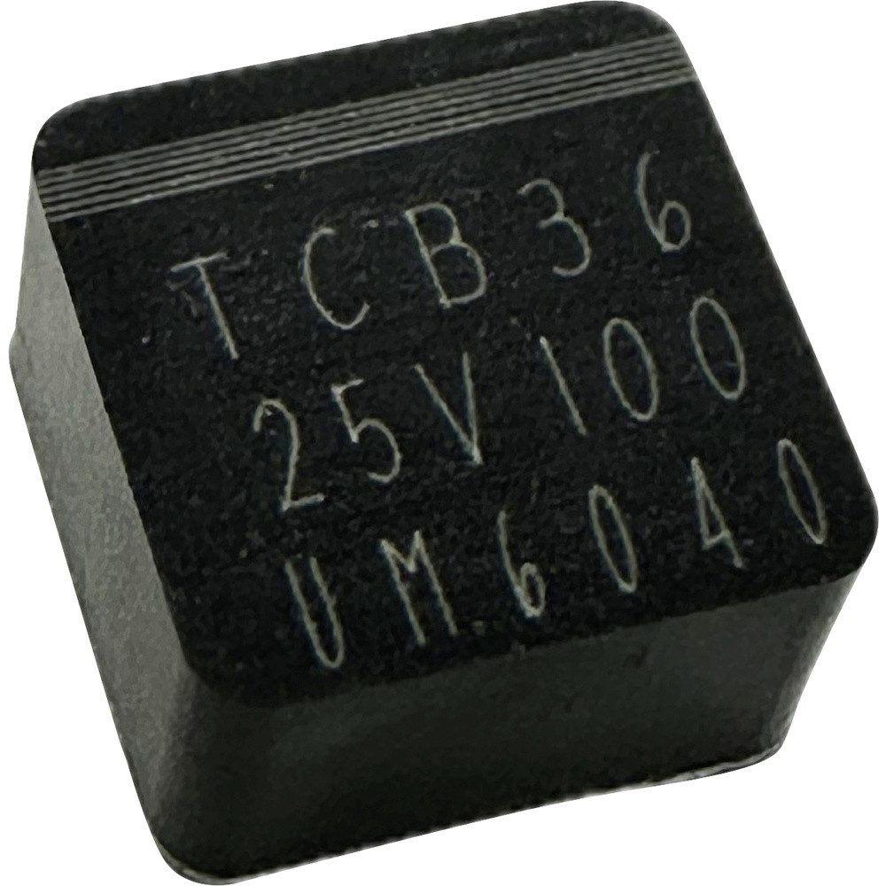 TRU COMPONENTS Kondensatsperre TRU COMPONENTS Elektrolyt-Kondensator SMD 0604 100 µF 25 V 20 % (L x