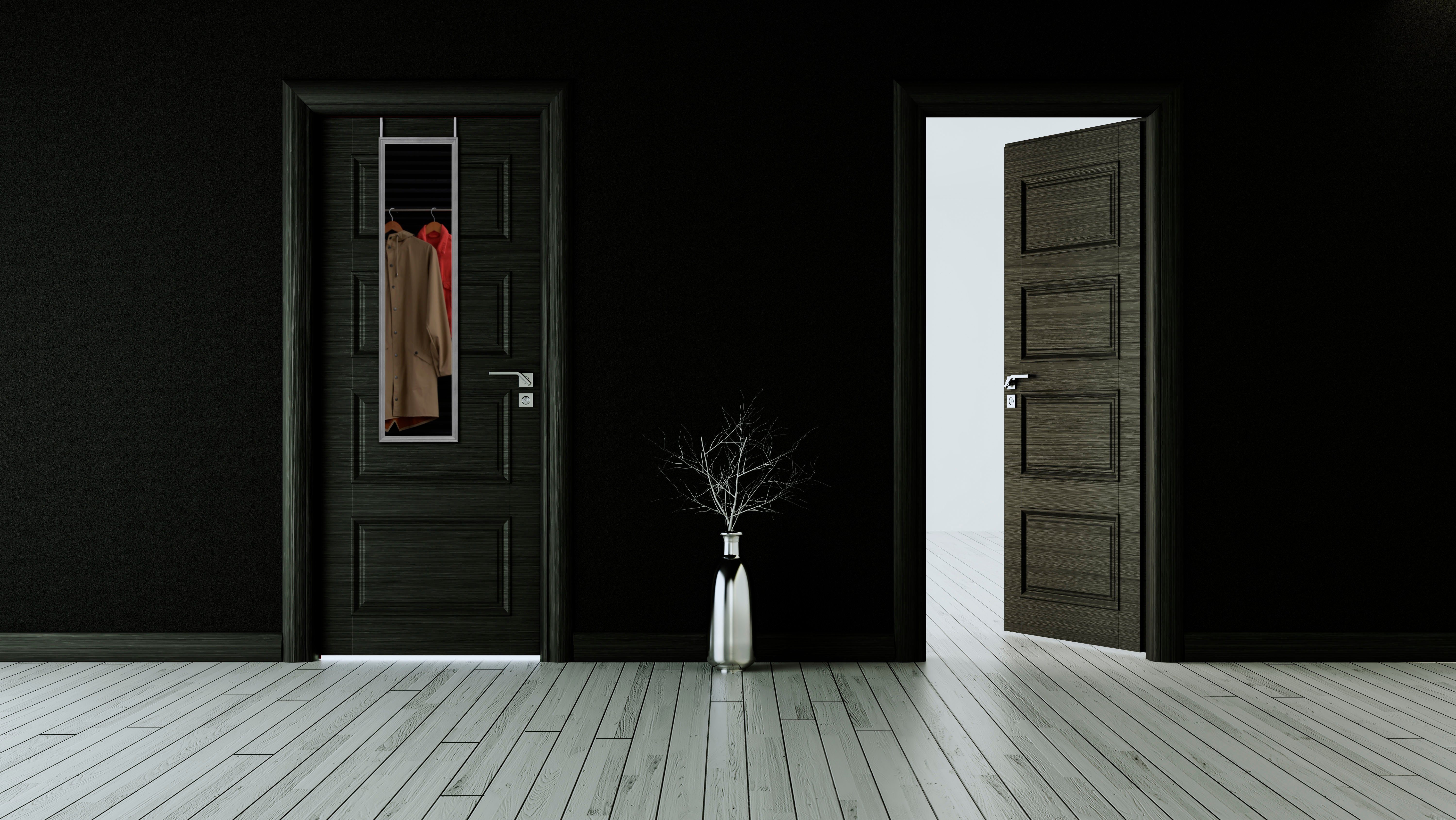 MIRRORS AND MORE Dekospiegel RIA (1-St), Wandspiegel, mit Türaufhängung günstig online kaufen