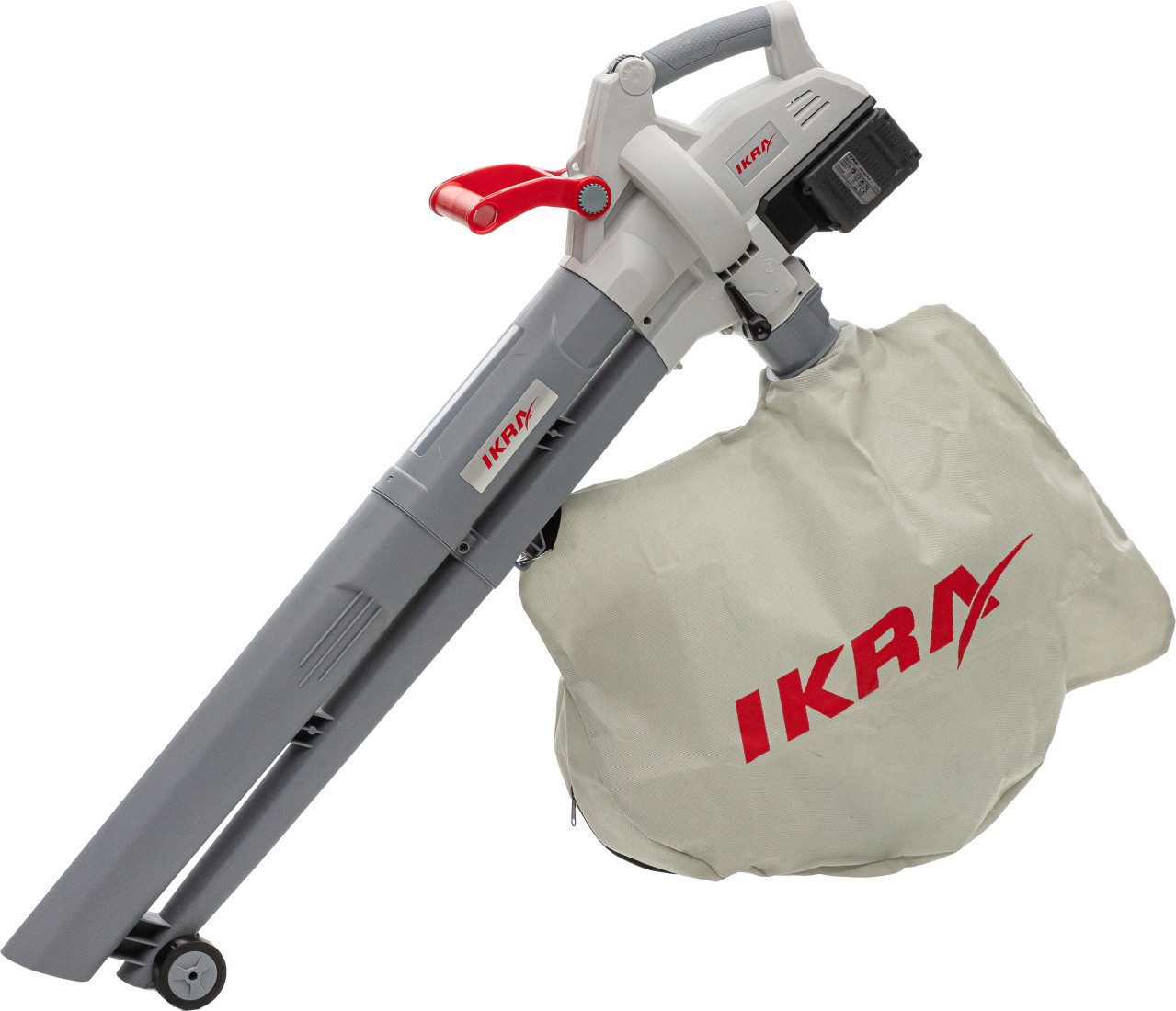Ikra Akku-Laubsauger Ikra Akku-Laubsauger/-bläser ICBV 2/20 inkl. Akku, Mit Akku + Ladegerät