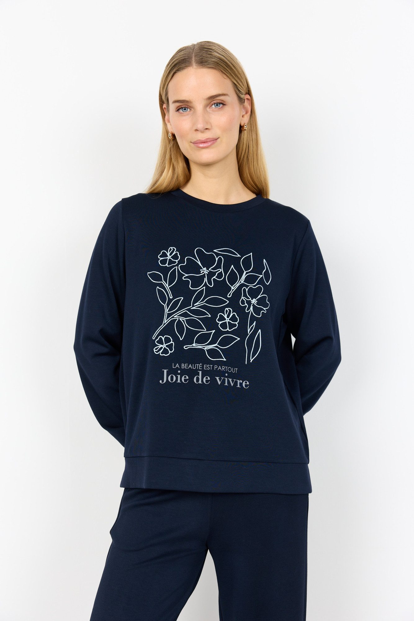soyaconcept Sweatshirt SC-BANU 287 aus Viskosemischung mit Modal, Polyester und Elasthan, Regular Fit