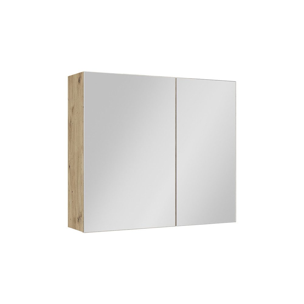 Vicco Badezimmerspiegelschrank Lavia, Artisan-Eiche, 70 x 60.2 cm
