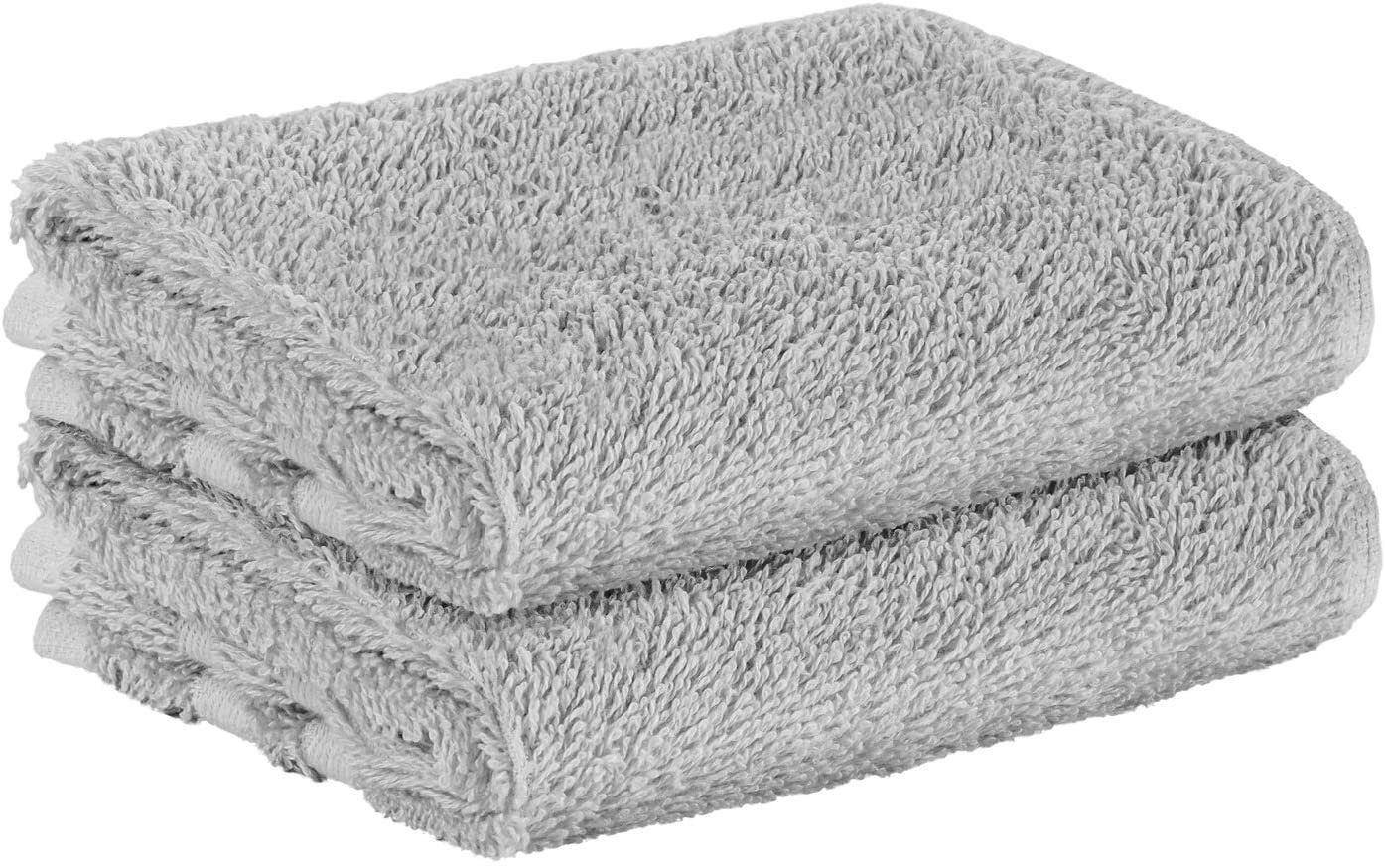 Gästehandtücher 2er Set Premium Frottee Gästehandtücher 30x50 cm 500g 100% Baumwolle
