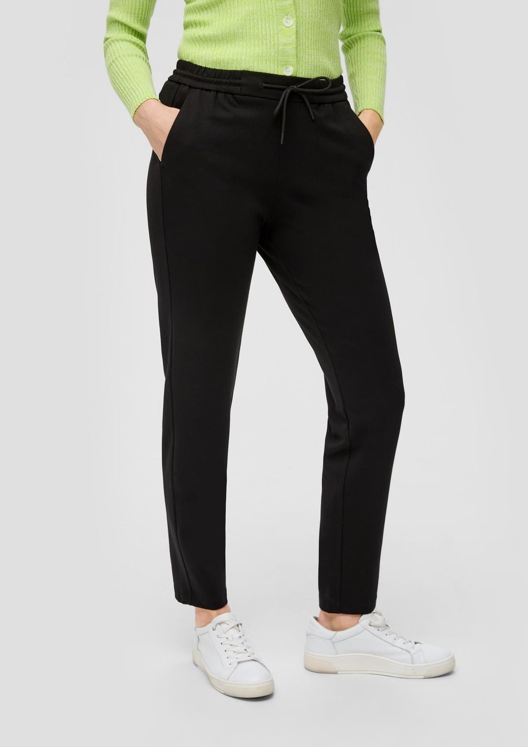 s.Oliver Jogginghose Jogg-Pant (1-tlg) Interlock-Jersey, Gummibund günstig online kaufen