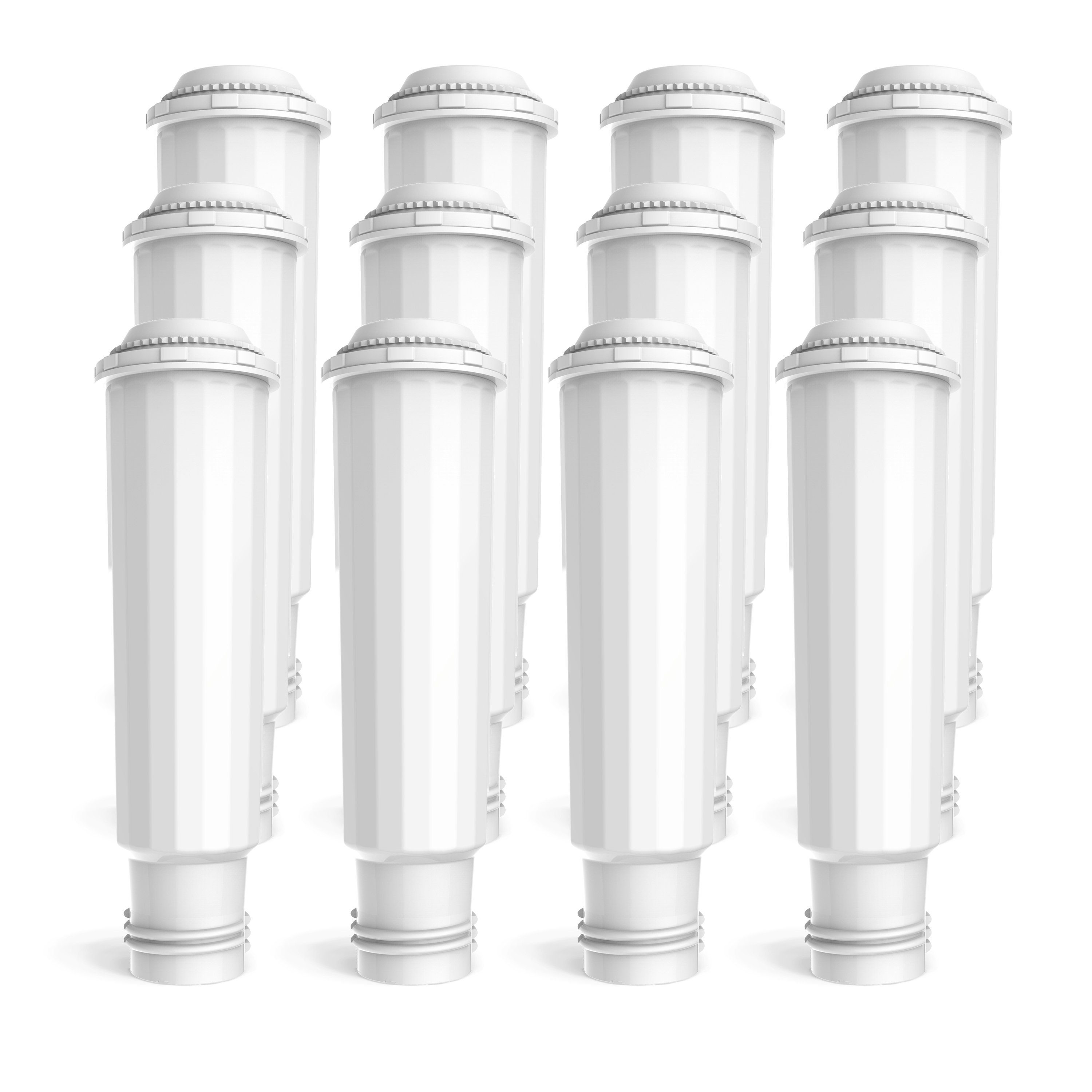 Comedes Wasserfilter Comedes 12er Set kompatibel Krups, Melitta und Nivona Kaffeeautomaten, Zubehör für ähnlich wie Krups Claris F-088, Nivona NIRF 700, Jura 7525, Melitta Pro Aqua, ähnlich wie Krups Claris, Jura 7525, Melitta