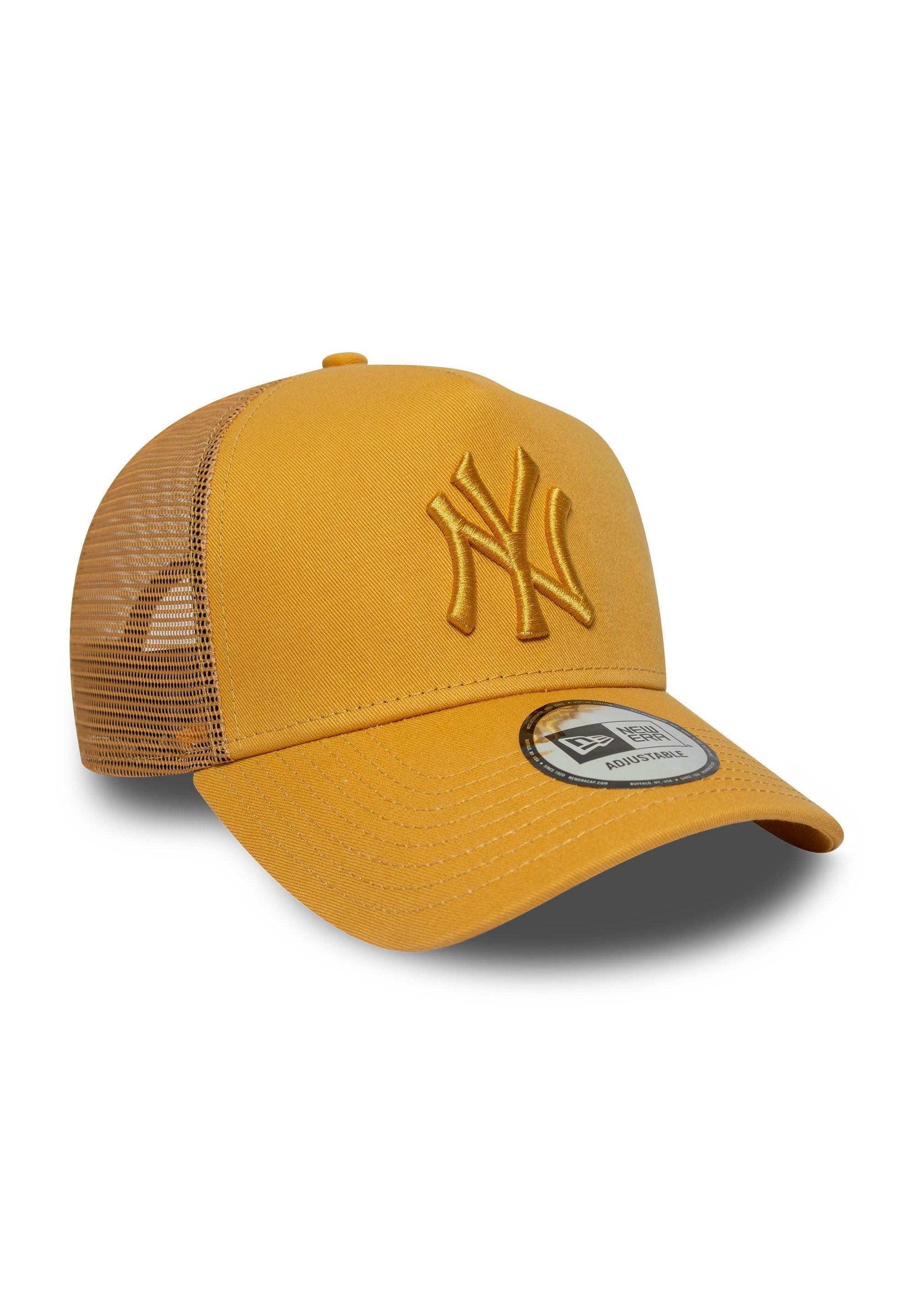 New Era Baseball Cap New York Yankees A-Frame Trucker Cap New Era Gelb Tonal Logo (1-St)