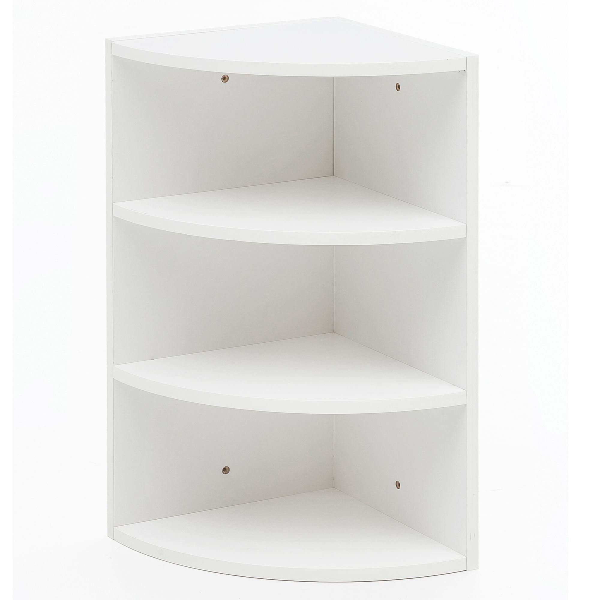 furnicato Regal Eckregal Weiß 30 x 60 x 30 cm WL5.843 Holz Wandregal Eck Hä günstig online kaufen