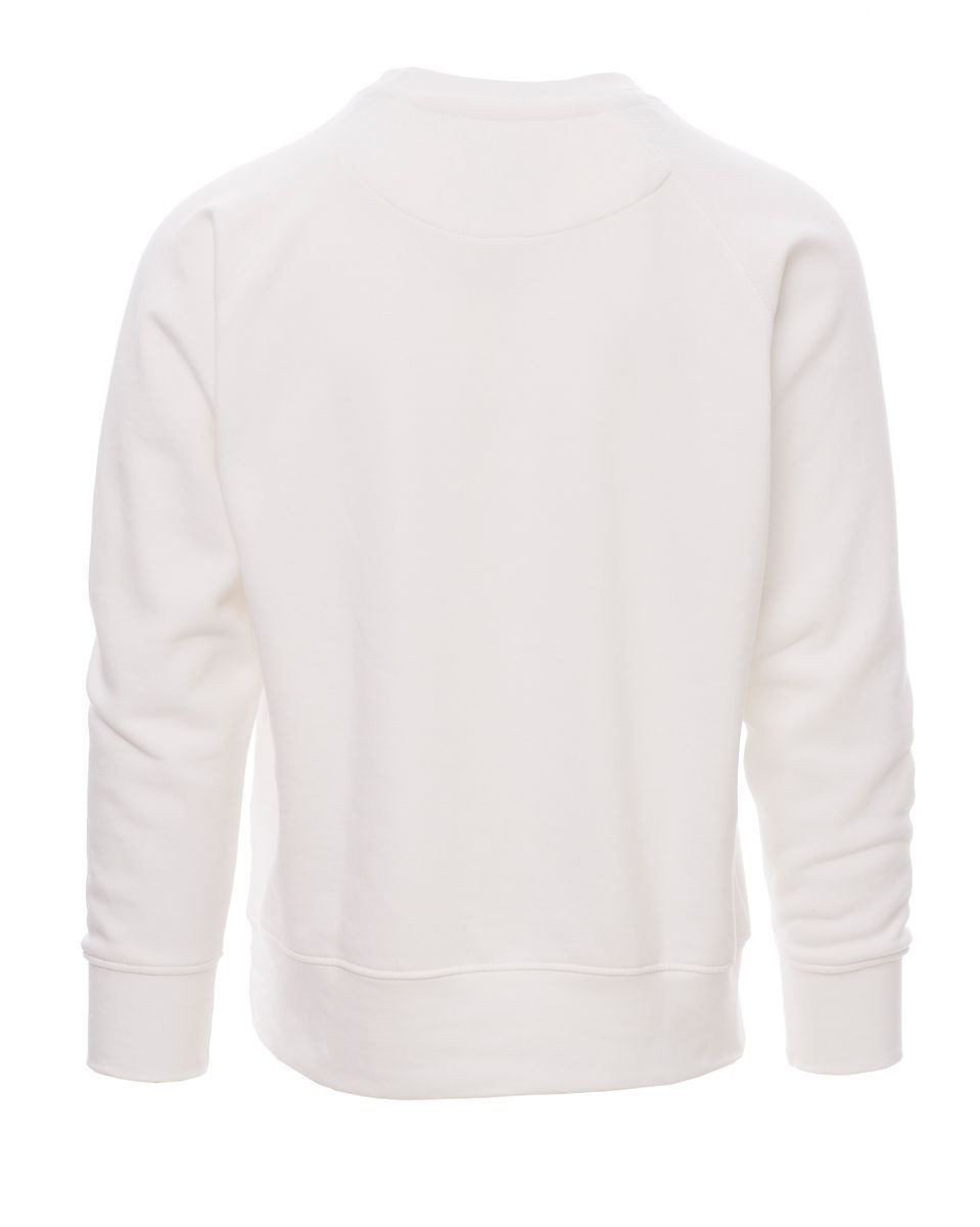 PAYPER Sweatshirt V-Ziernaht am Ausschnitt