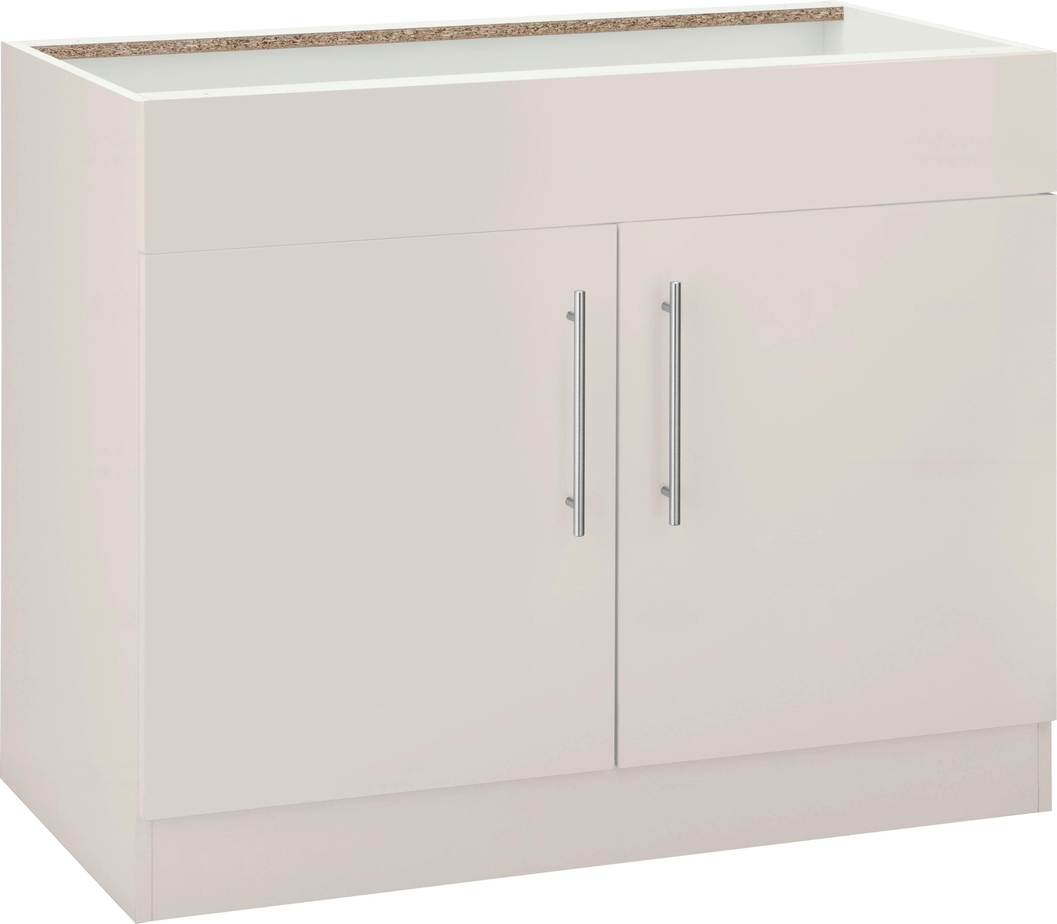wiho Küchen Spülenschrank Cali 100 cm breit, ohne Arbeitsplatte
