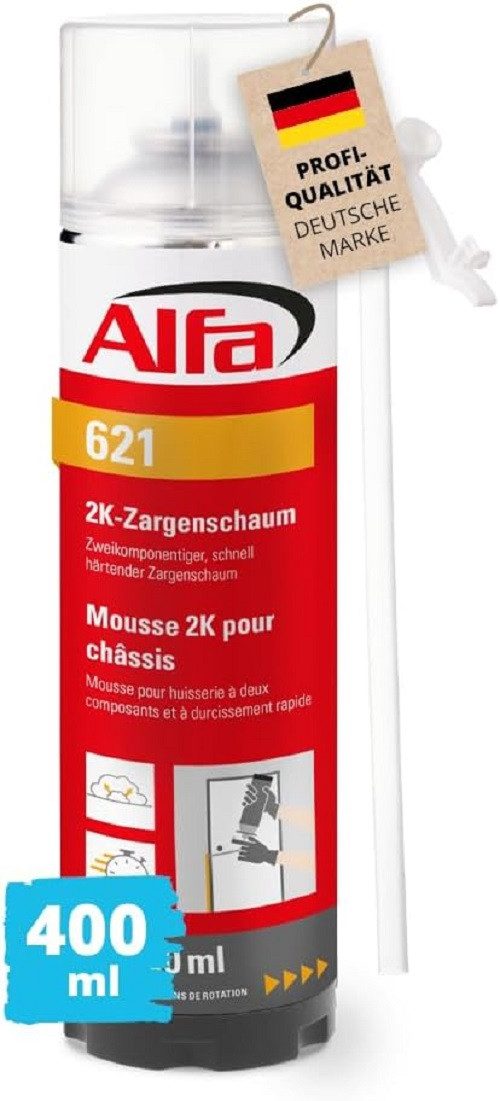 Heißklebepistole 2K-Zargenschaum Bauschaum (schnell härtend) 400 ml