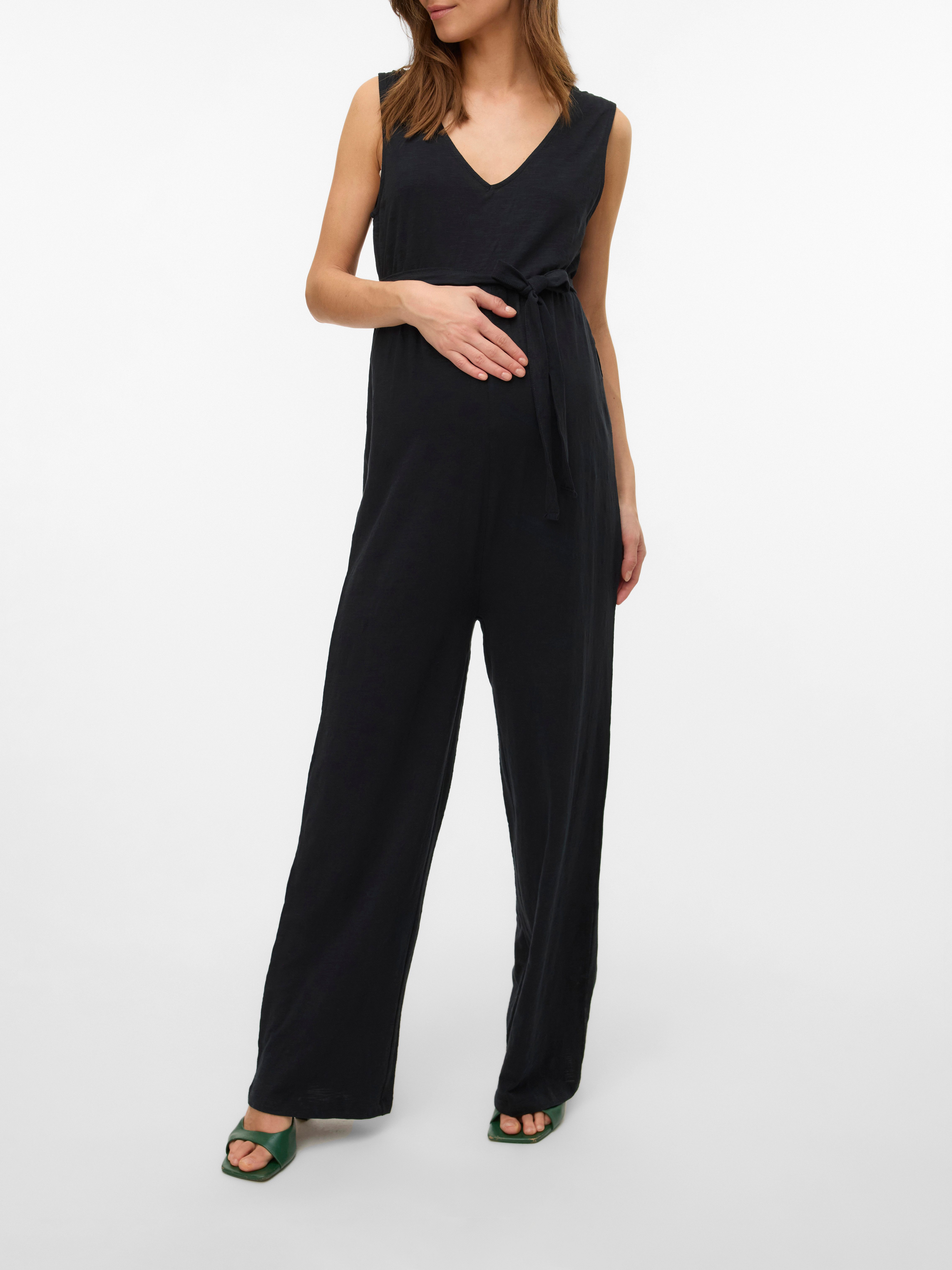 Mamalicious Overall MLIVY SL JRS V-NECK JUMPSUIT NOOS