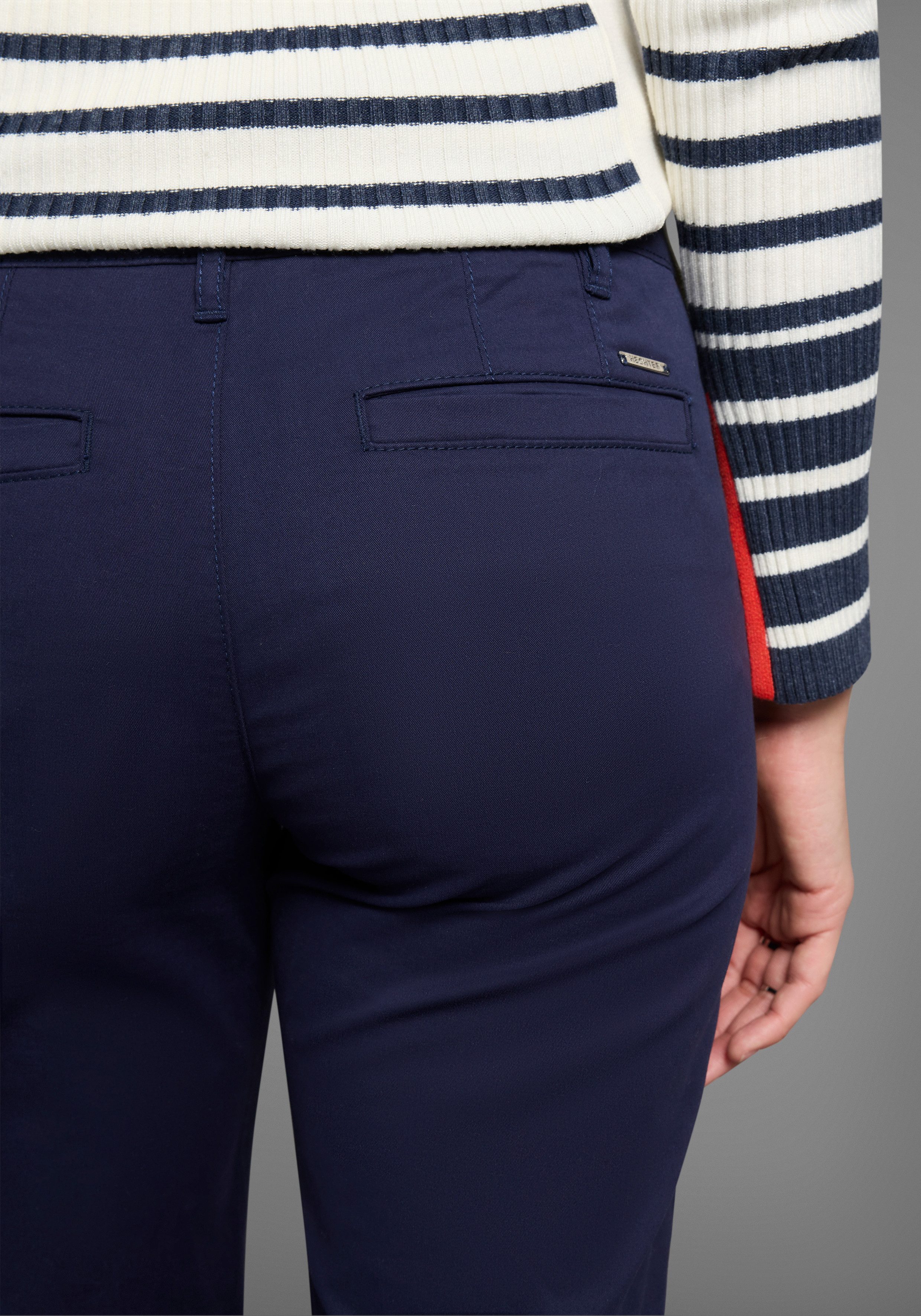 HECHTER PARIS straight-cut chino trousers