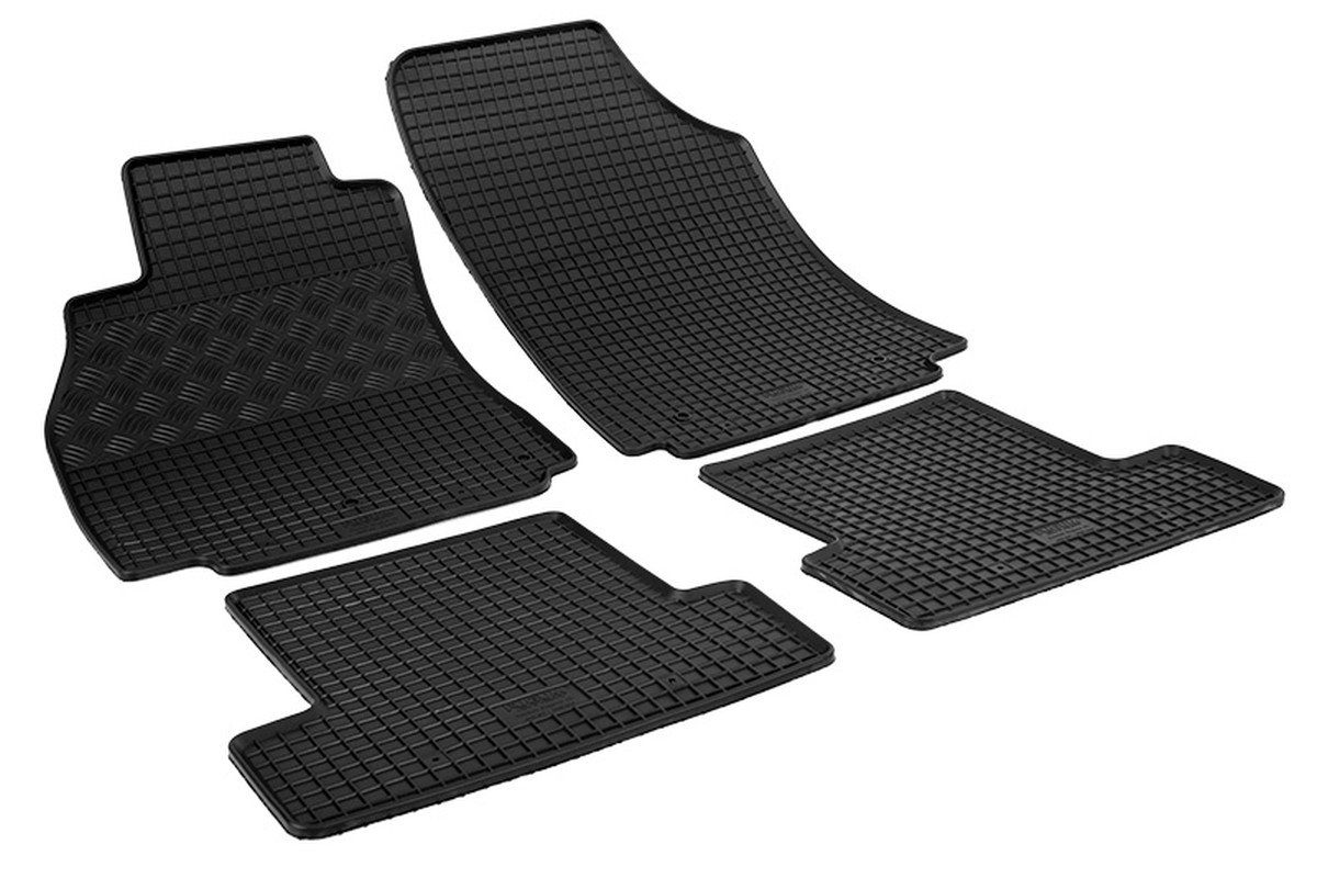 AZUGA Auto-Fußmatten Gummi-Fußmatten passend für Renault Megane