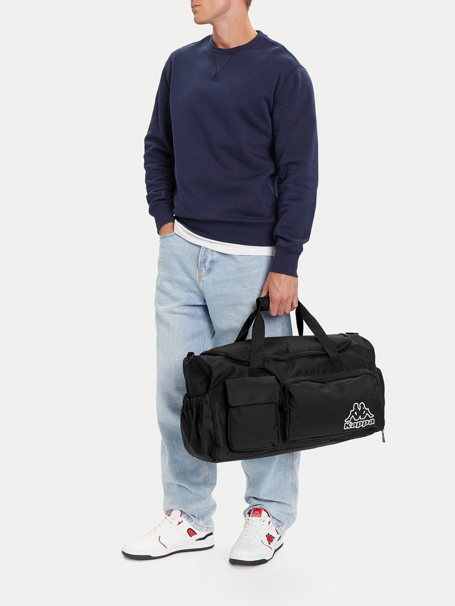 Kappa Reisetasche Kappa Herren-Reisetasche Schwarz C-KPA-RH-004-08